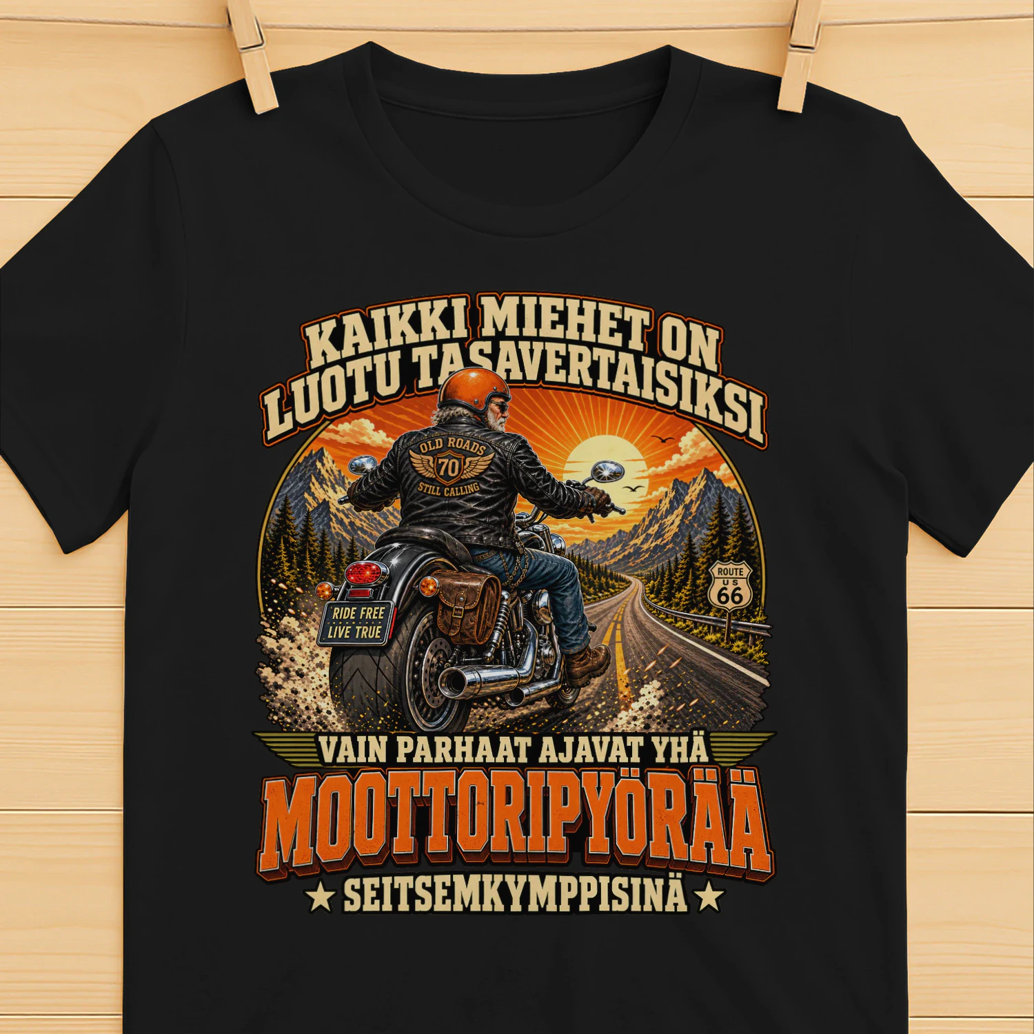 FI-All men are created equal, only the best still ride motorcycles in their seventies