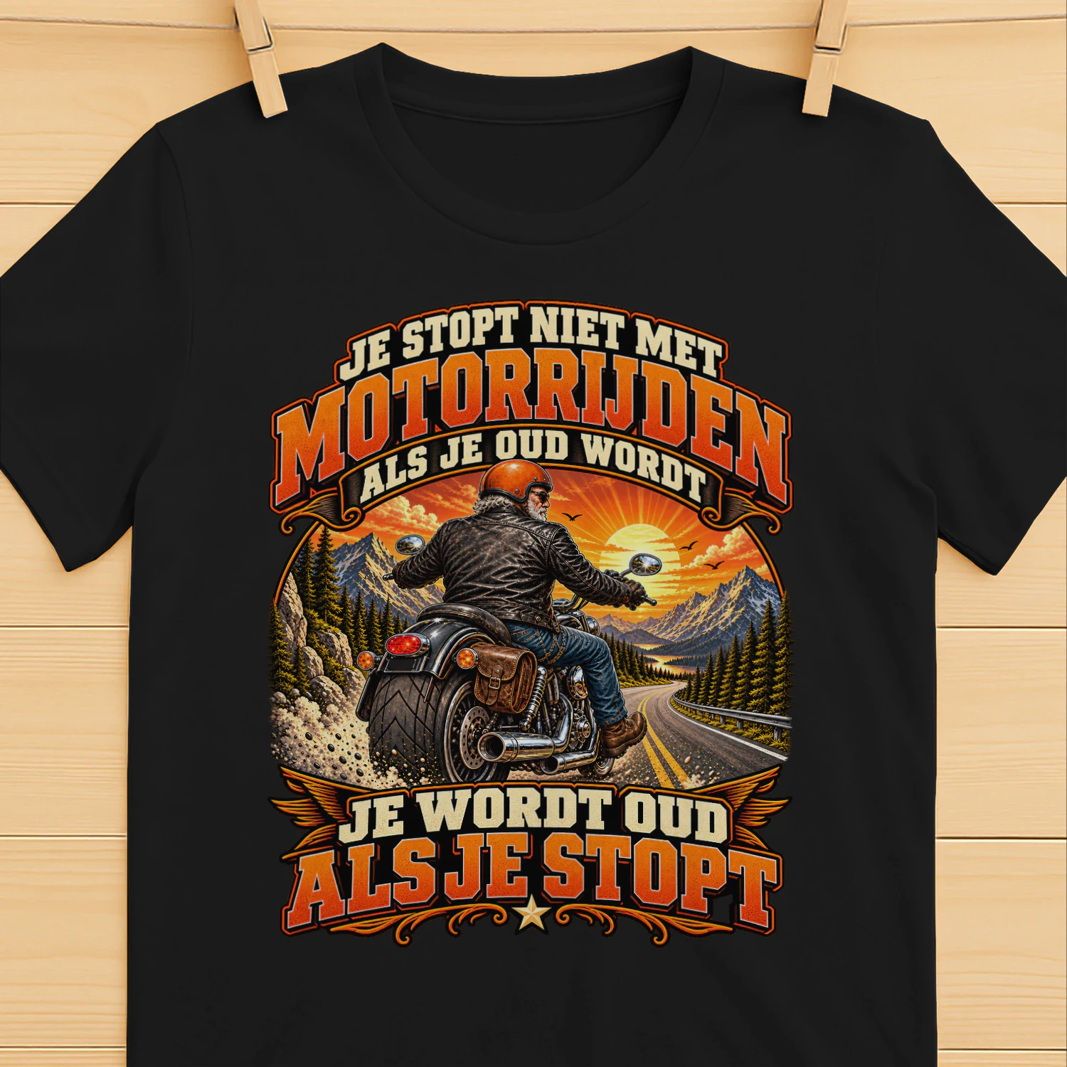 NL-You don't stop riding motorcycles when you get old