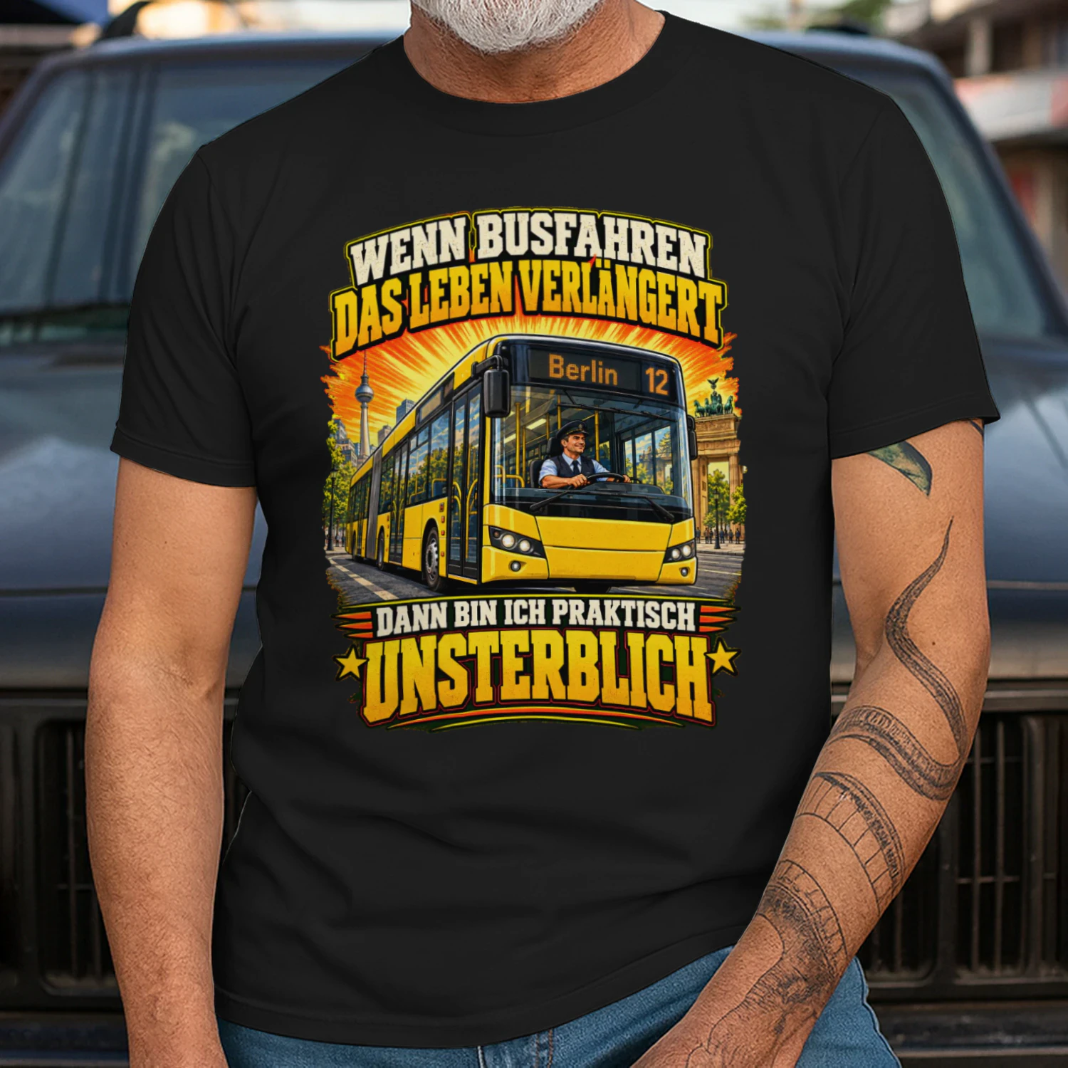 DE-IF DRIVING BUSES EXTENDS LIFE THEN I'M PRACTICALLY IMMORTAL