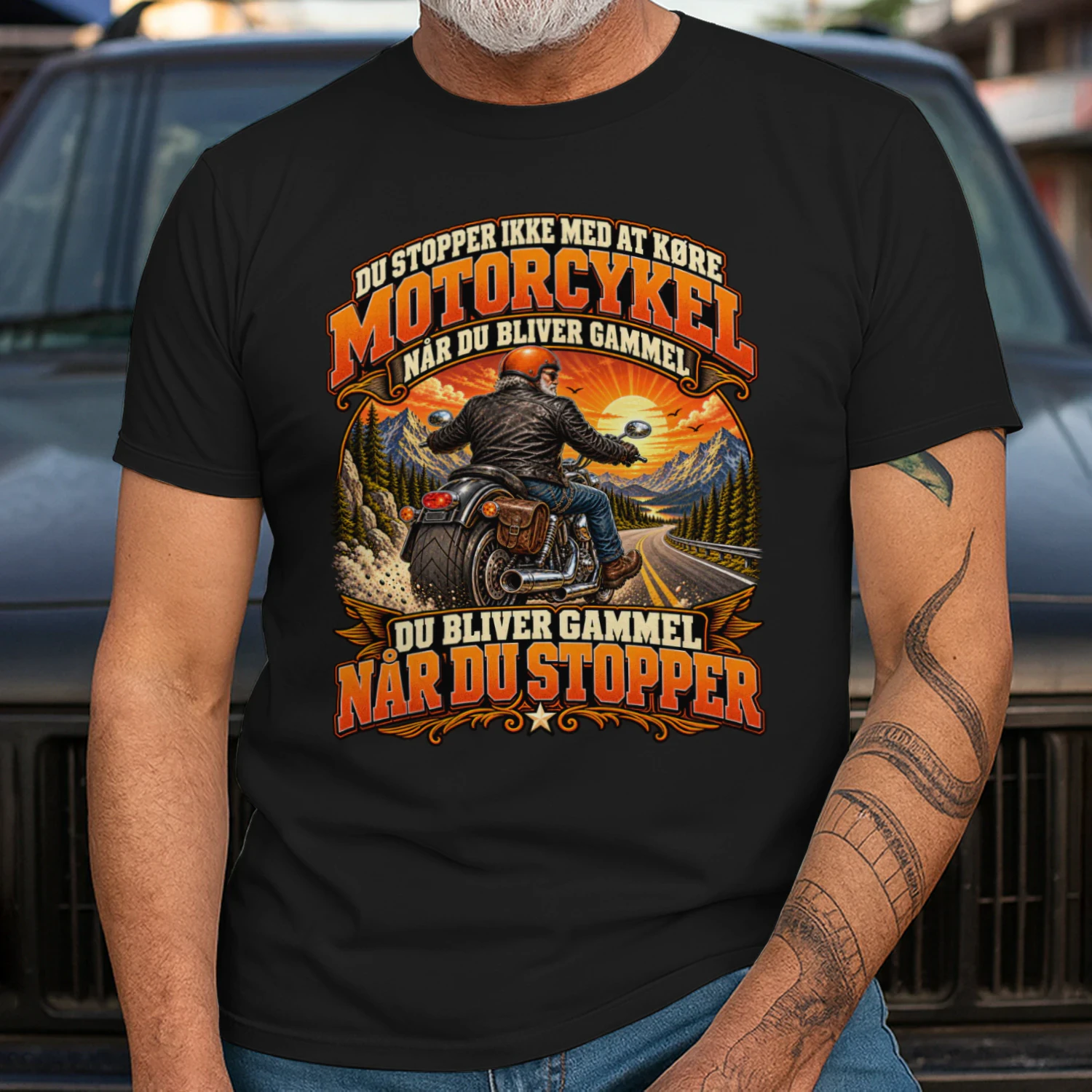 DK-You don't stop riding motorcycles when you get old
