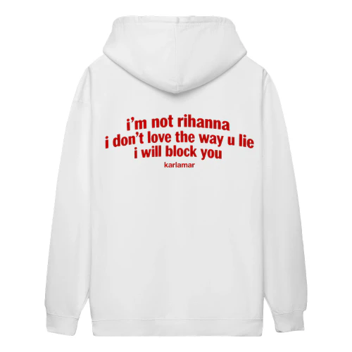 i'm not rihanna 