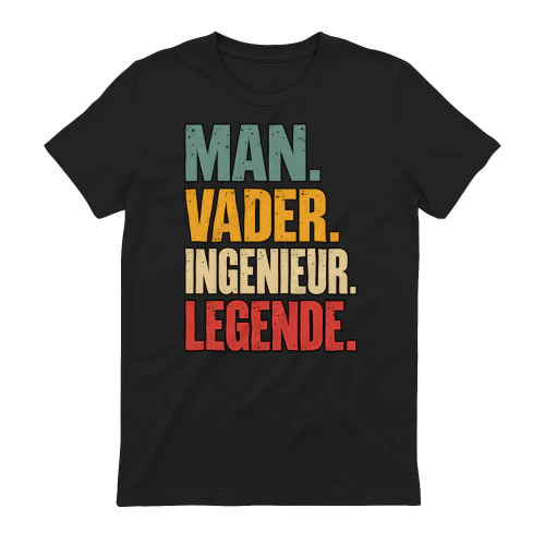 MAN. VADER. INGENIEUR. LEGENDE.