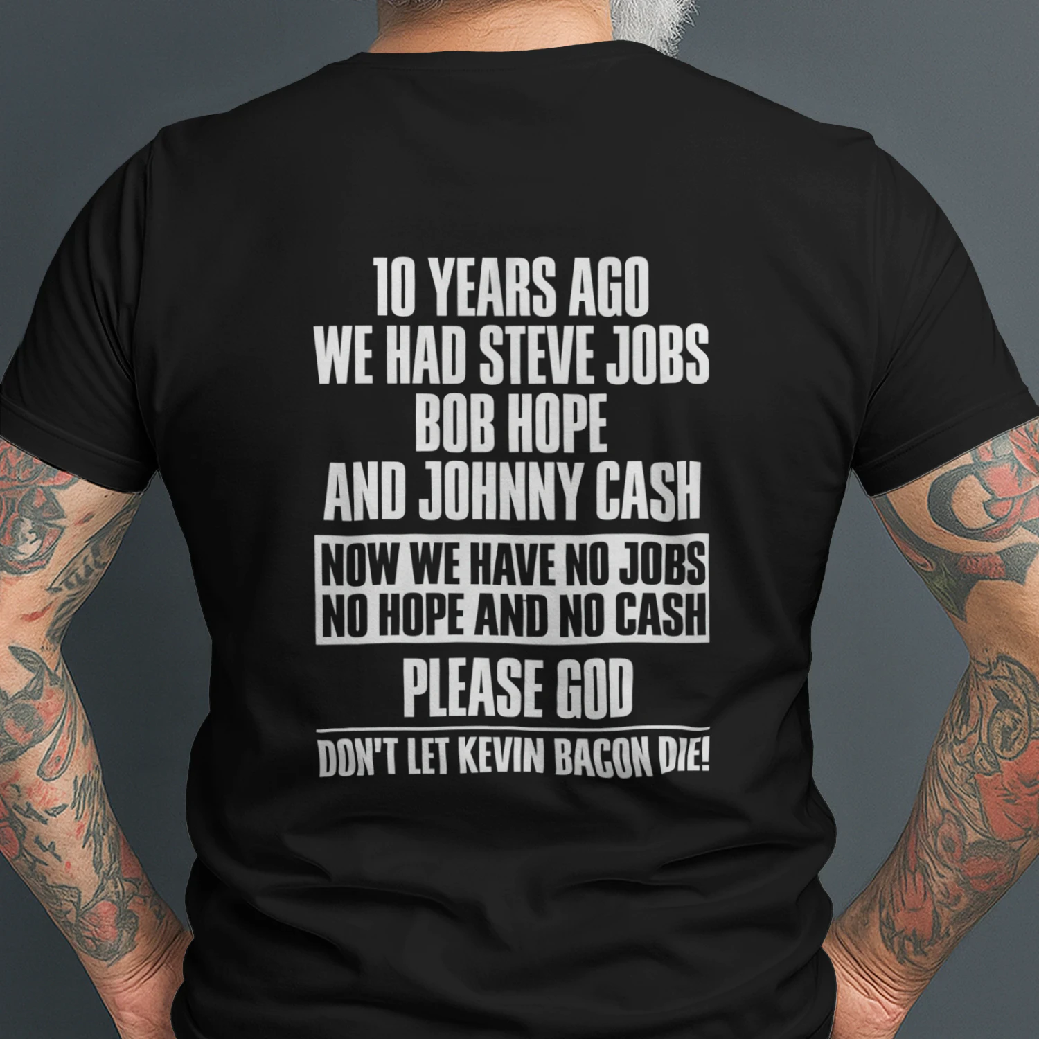Funny "No Jobs No Hope No Cash" T-Shirt