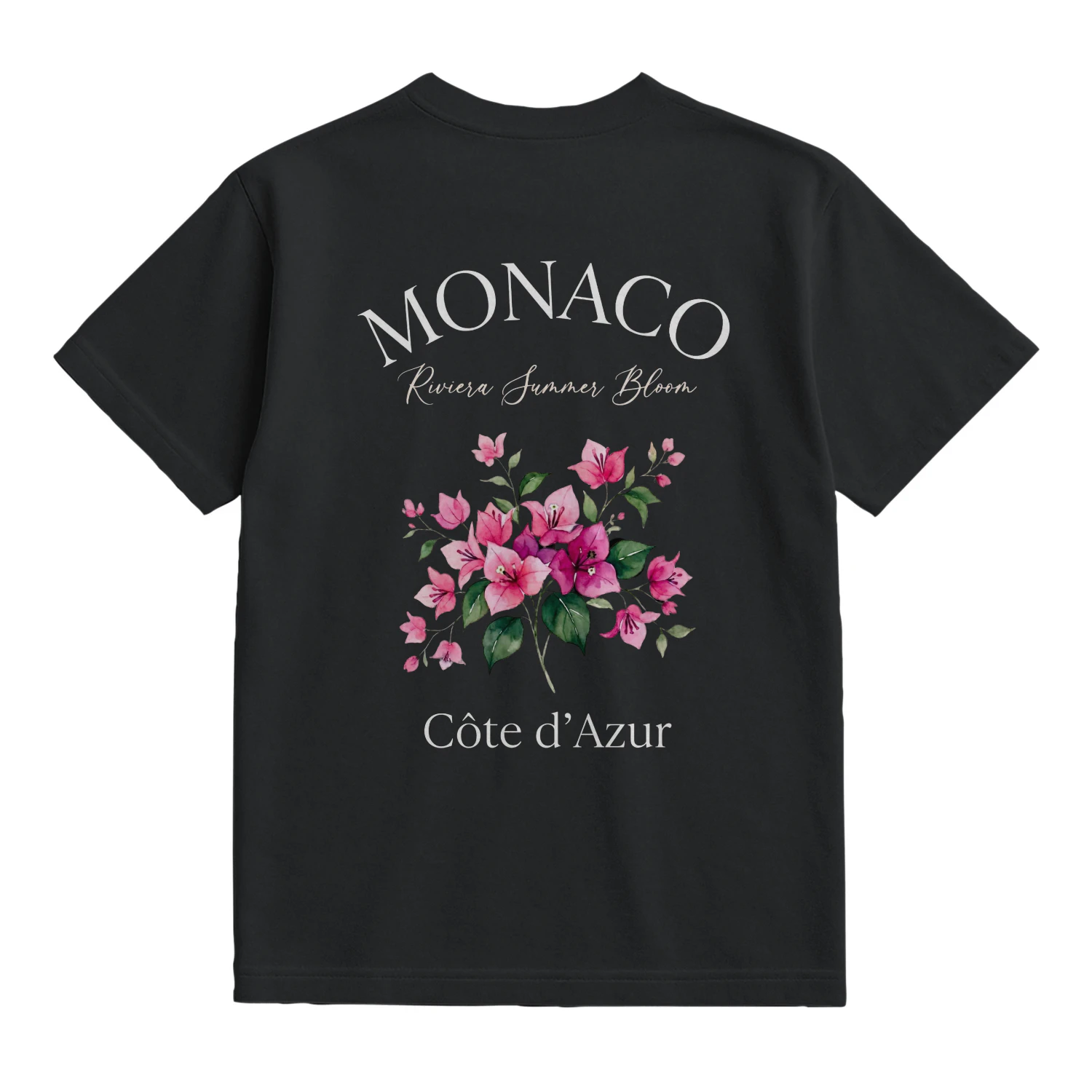 Monaco – Riviera Summer Bloom Black version