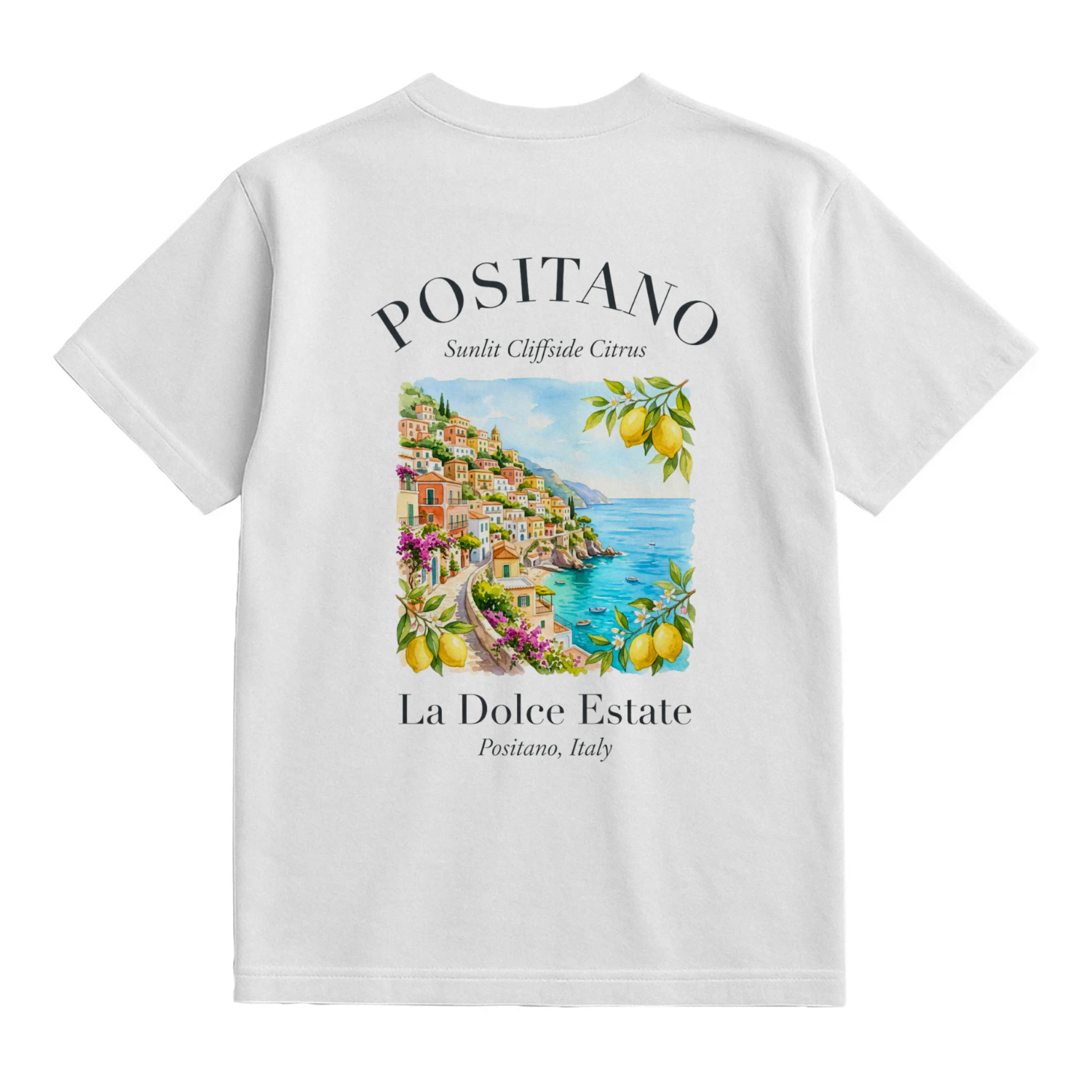 Positano – Sunlit Cliffside Citrus
