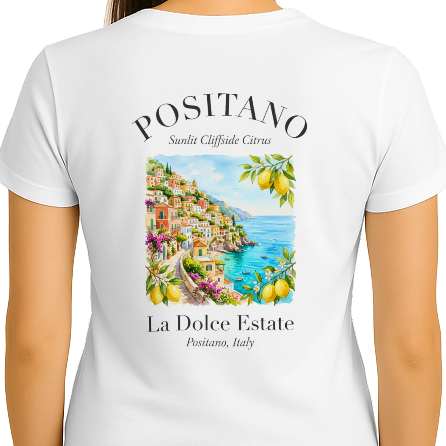 Positano – Sunlit Cliffside Citrus