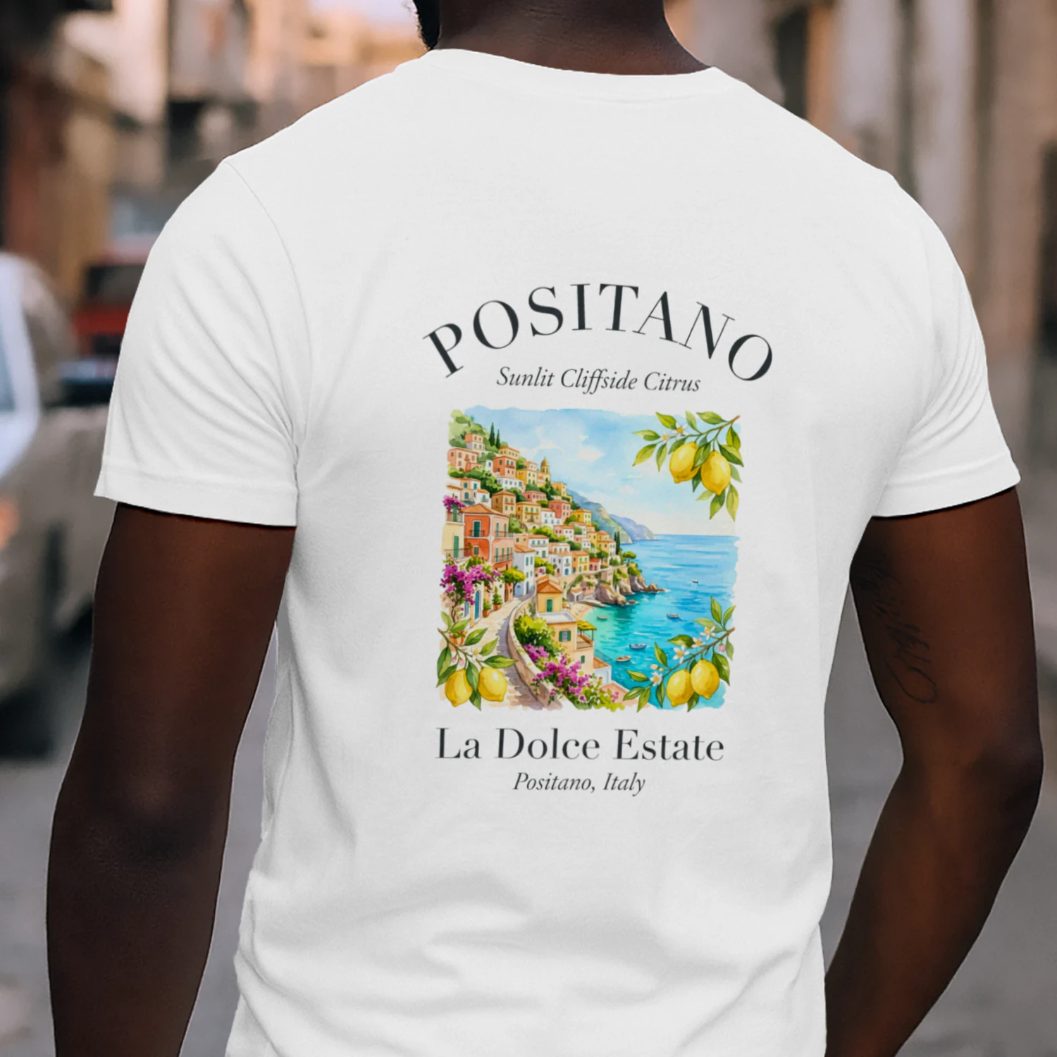 Positano – Sunlit Cliffside Citrus