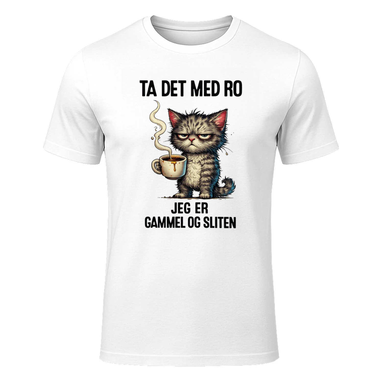 Ta det med ro. Jeg er gammel og sliten