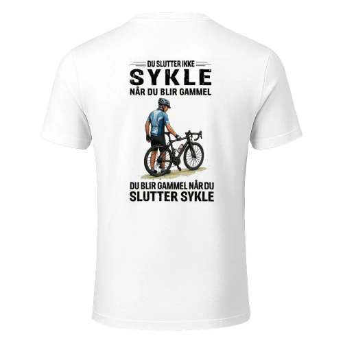 Du slutter ikke sykle Når du blir gammel Du blir gammel Når du slutter sykle