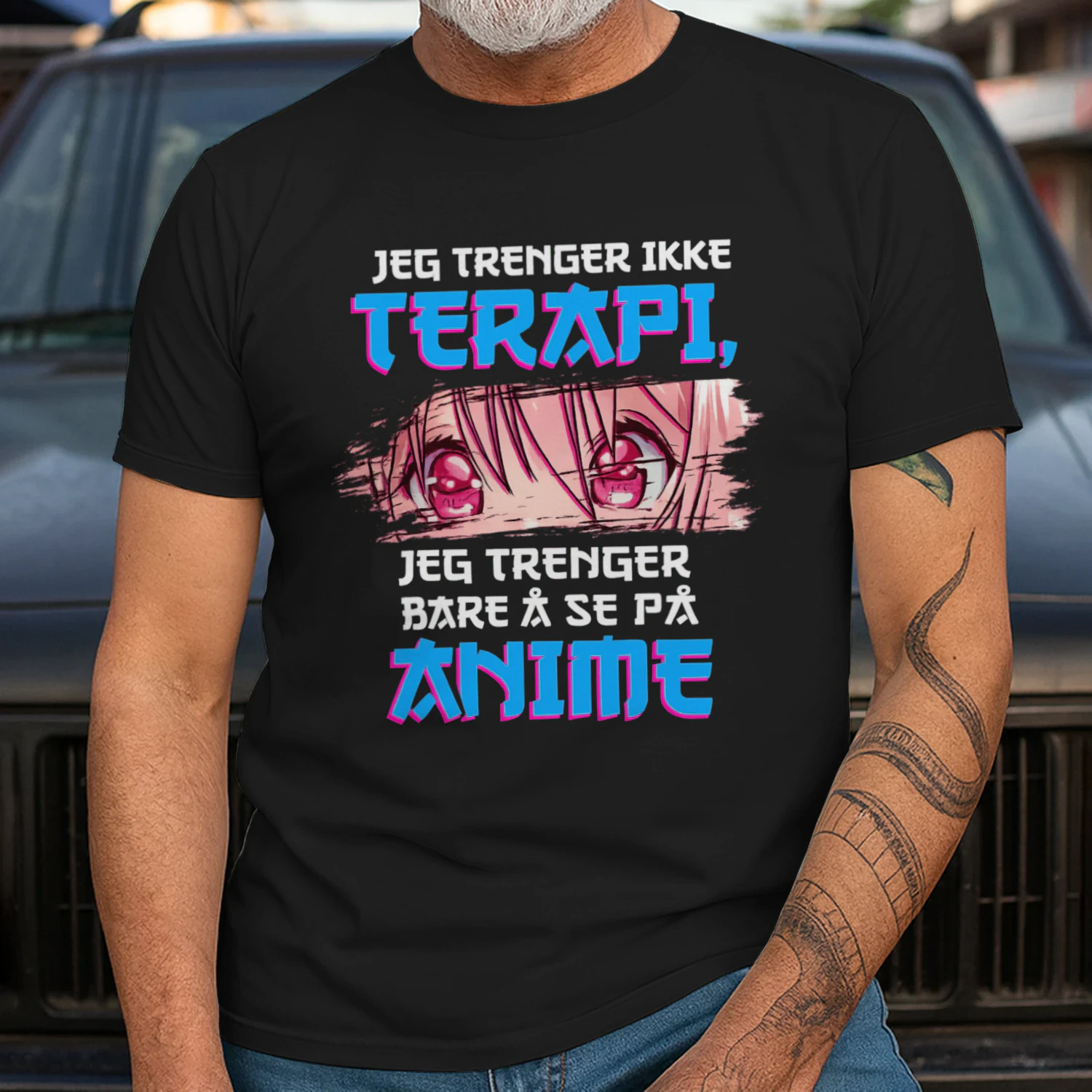 Jeg trenger ikke terapi, jeg trenger bare å se på anime