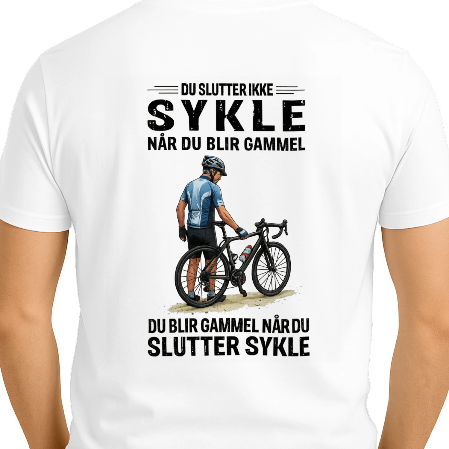Du slutter ikke sykle Når du blir gammel Du blir gammel Når du slutter sykle