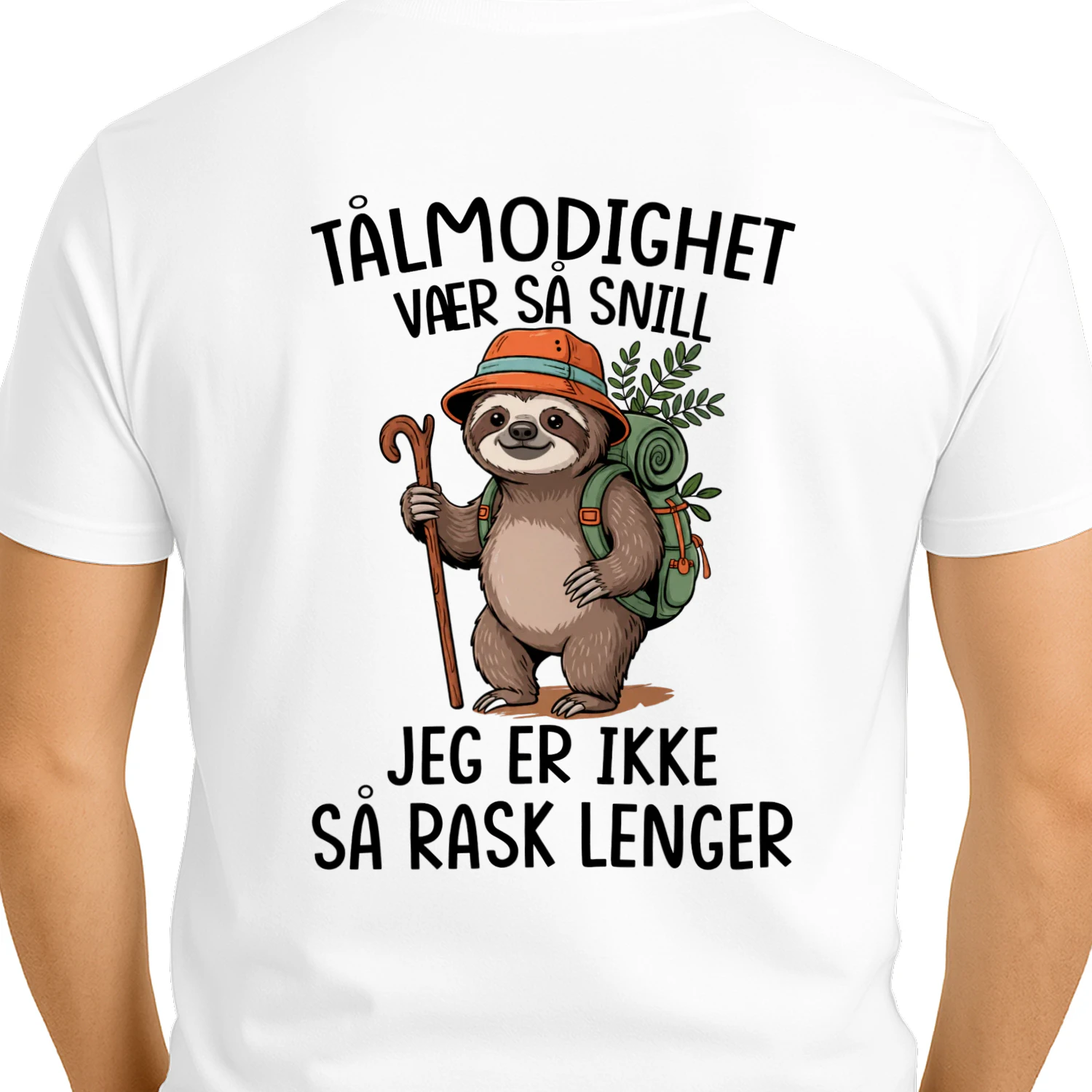 Tålmodighet, vær så snill, jeg er ikke så rask lenger