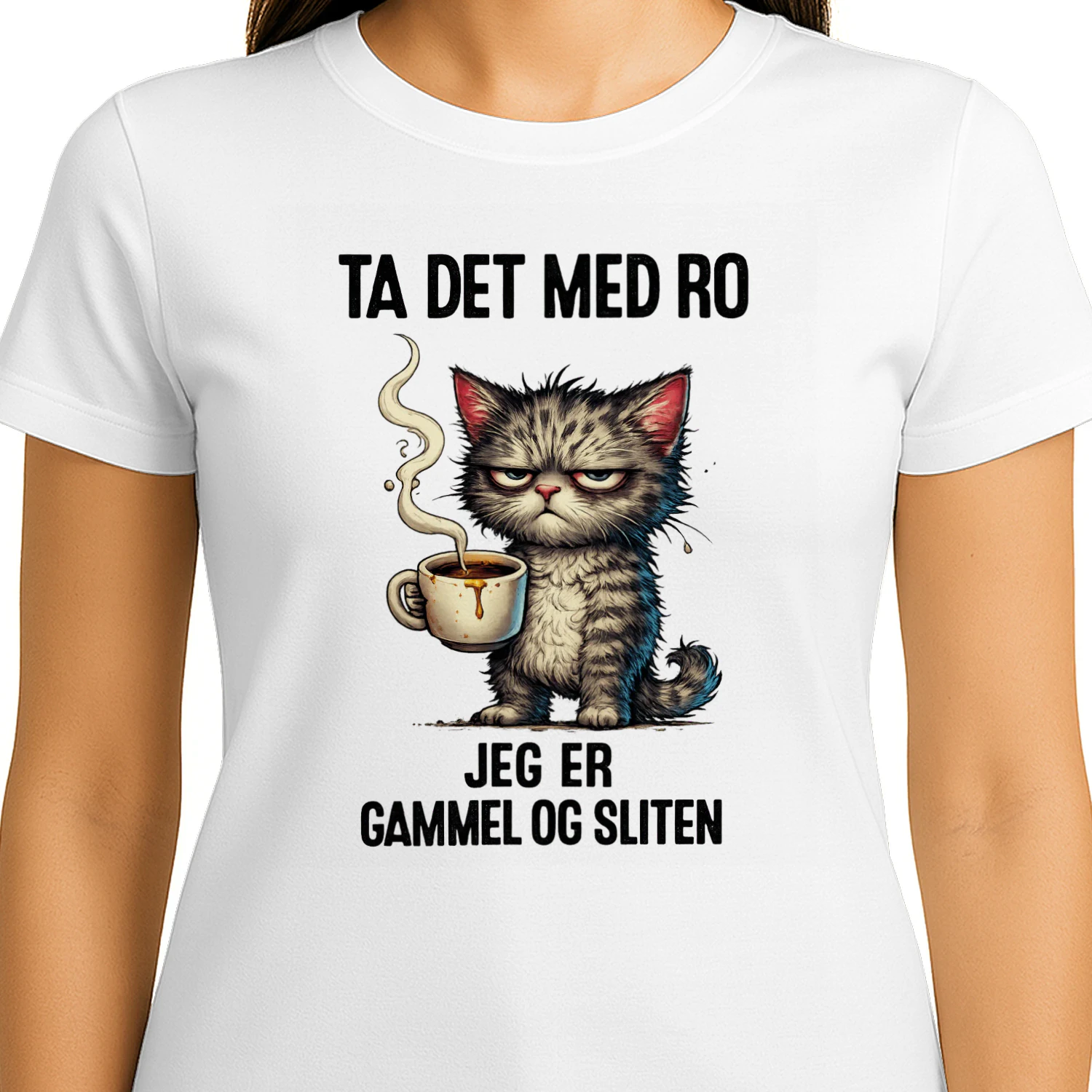 Ta det med ro. Jeg er gammel og sliten