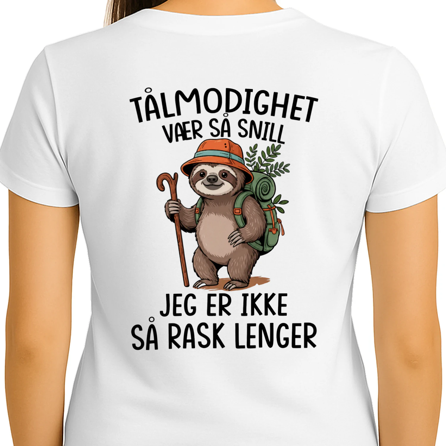 Tålmodighet, vær så snill, jeg er ikke så rask lenger