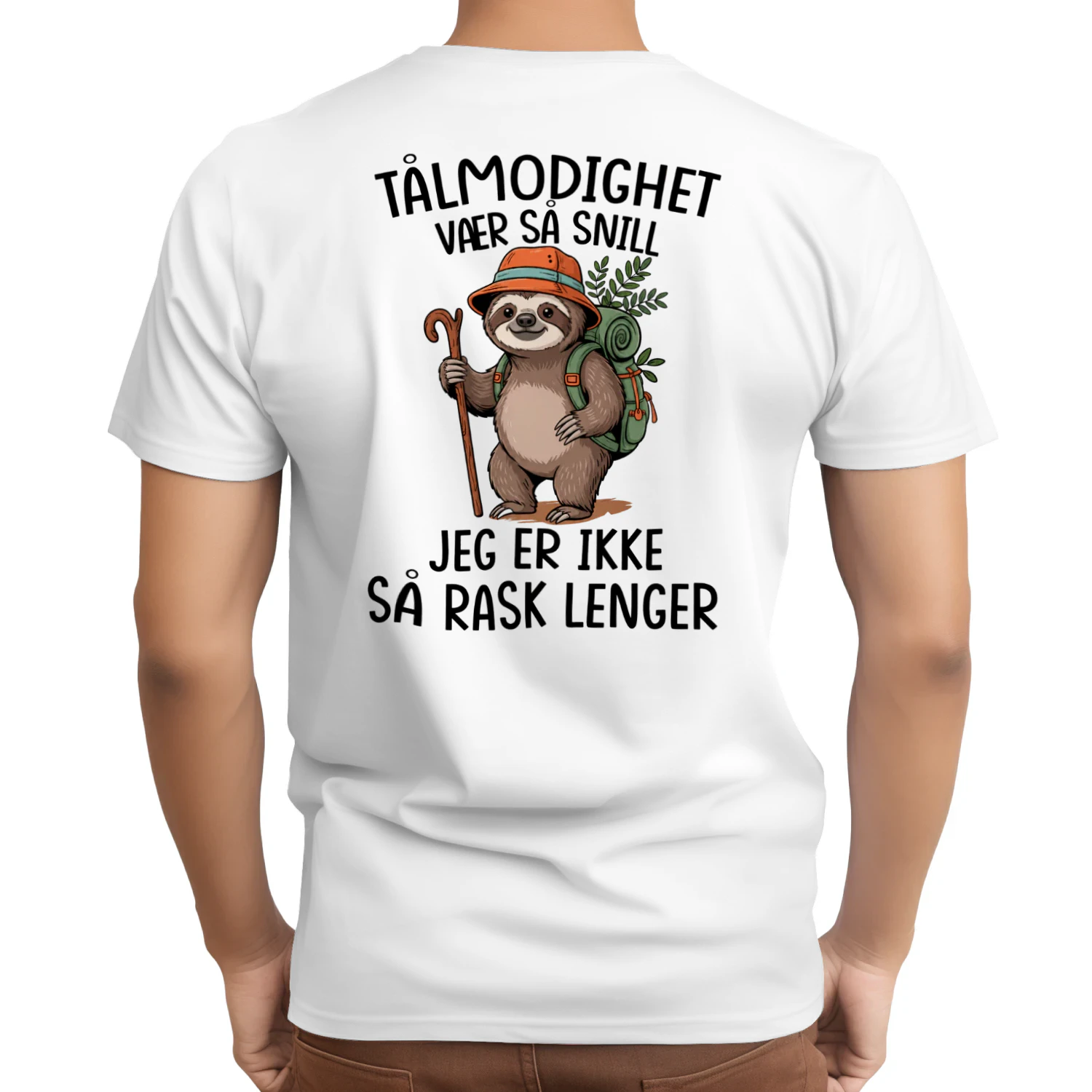 Tålmodighet, vær så snill, jeg er ikke så rask lenger