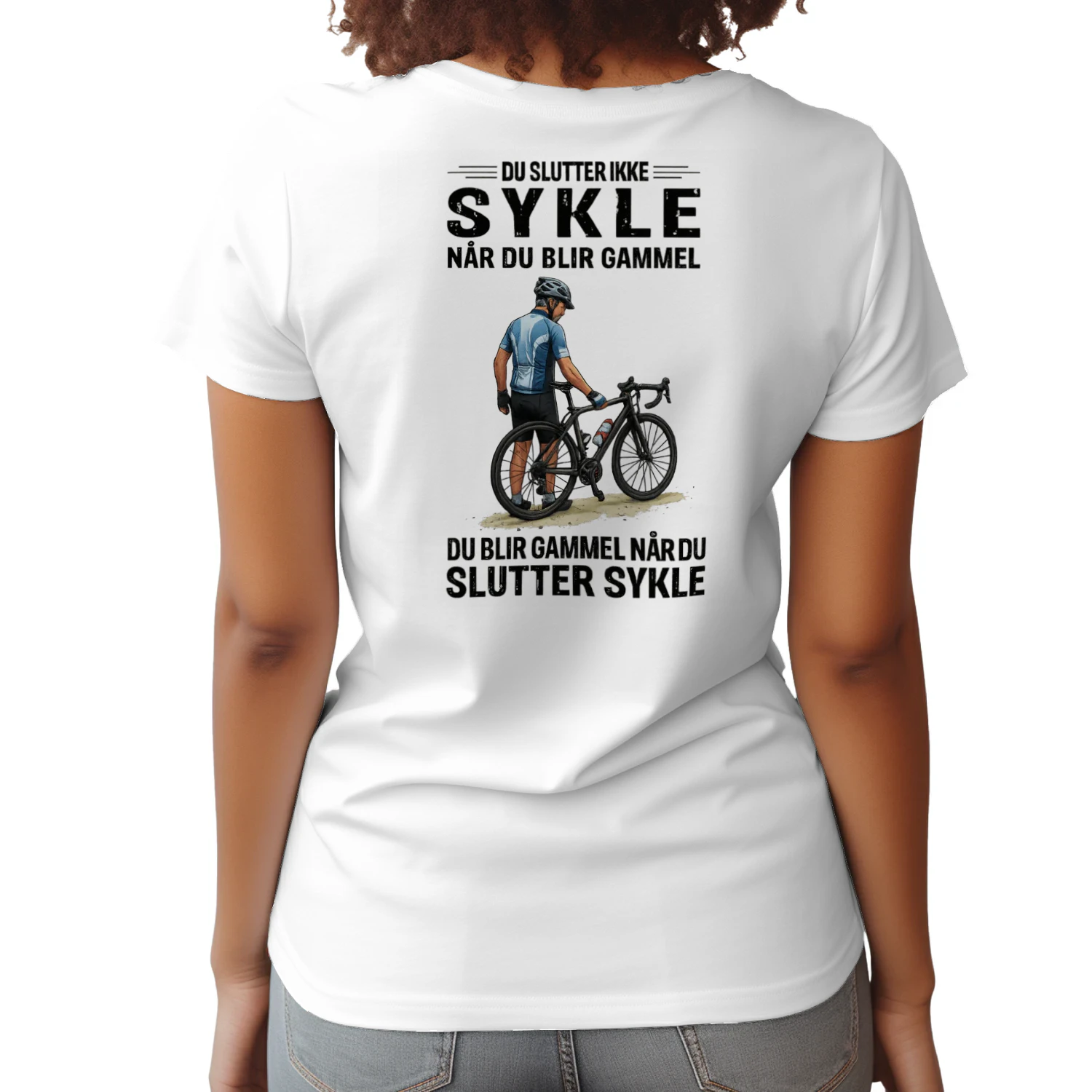 Du slutter ikke sykle Når du blir gammel Du blir gammel Når du slutter sykle