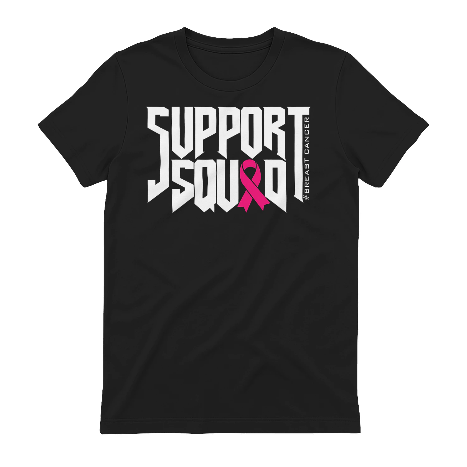 Support Squad Breast Cancer Awareness Classic Unisex T-shirt 