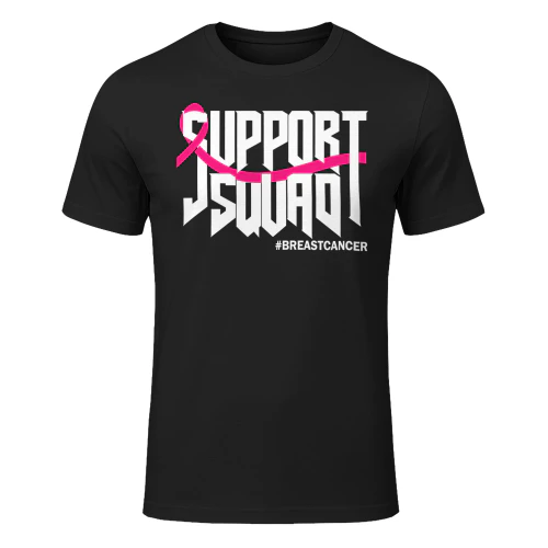 Support Squad Breast Cancer Pink Ribbon 
