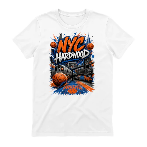 New York Knicks NYC Hardwood Basketball Shirt