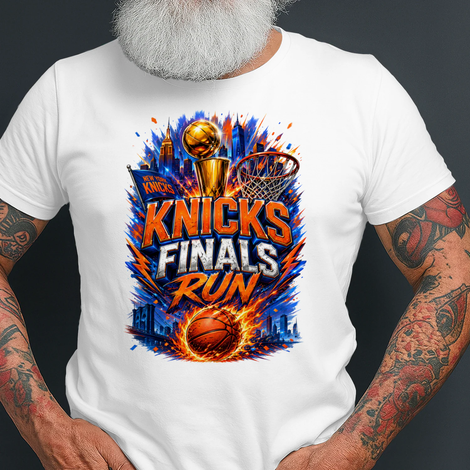 New York Knicks Finals Run Basketball Shirt