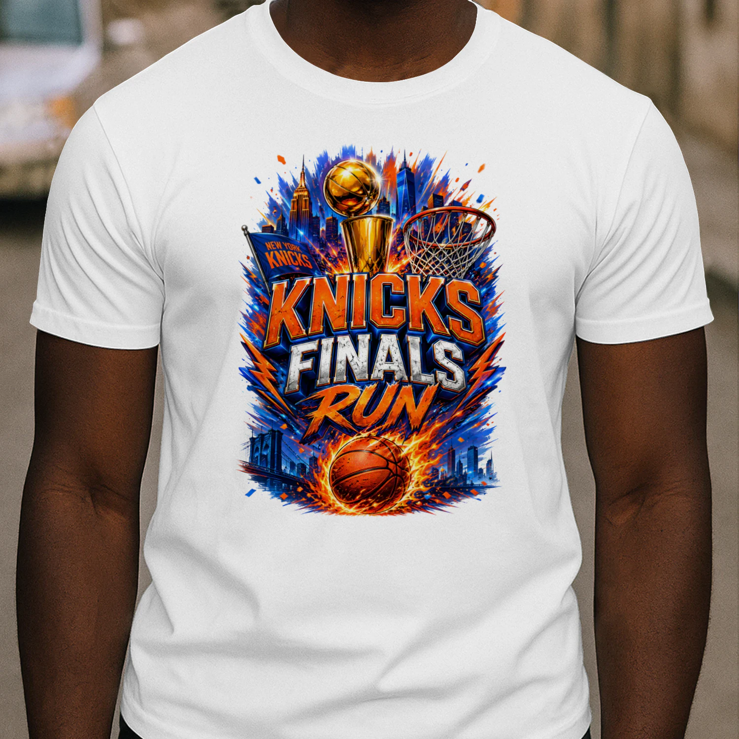 New York Knicks Finals Run Basketball Shirt