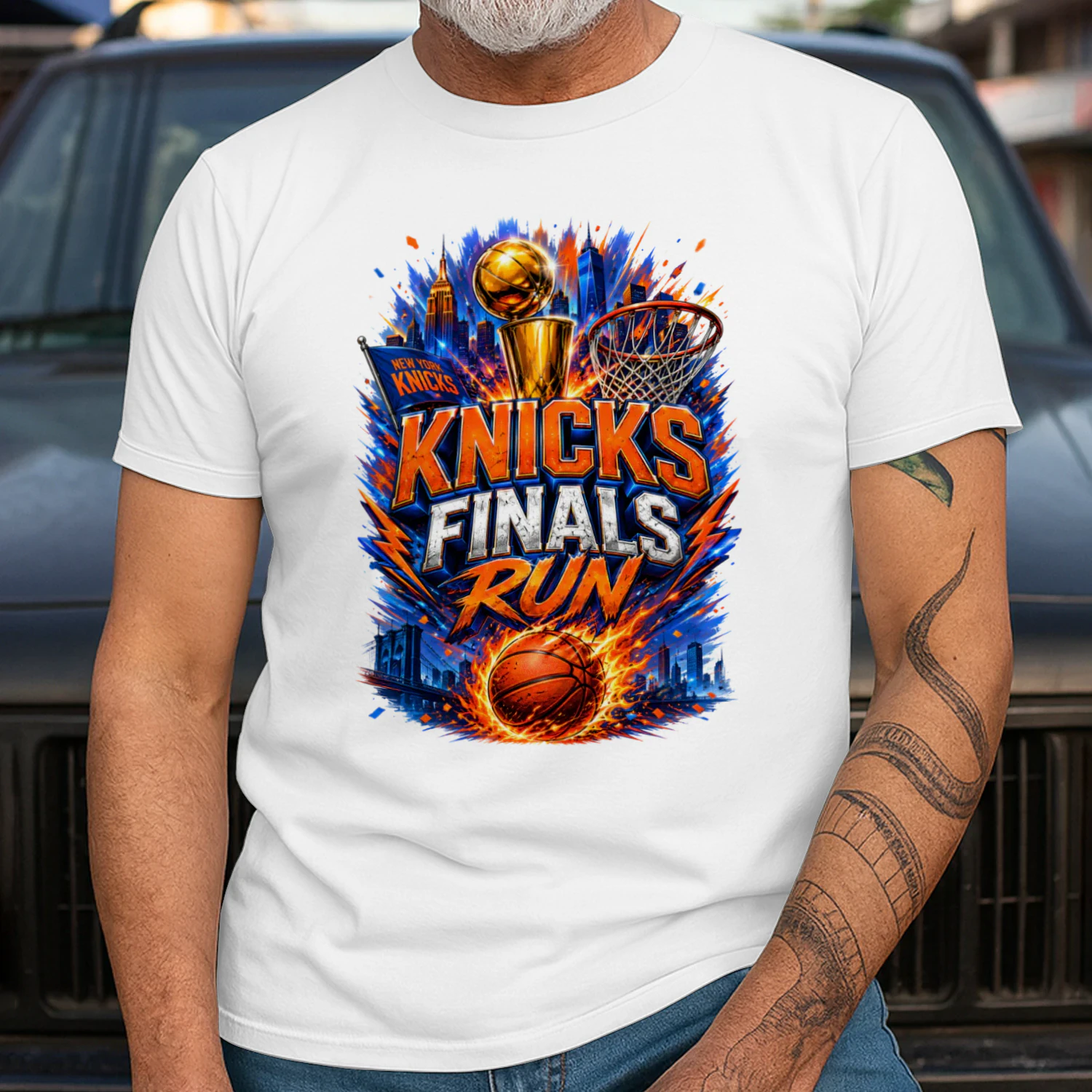 New York Knicks Finals Run Basketball Shirt