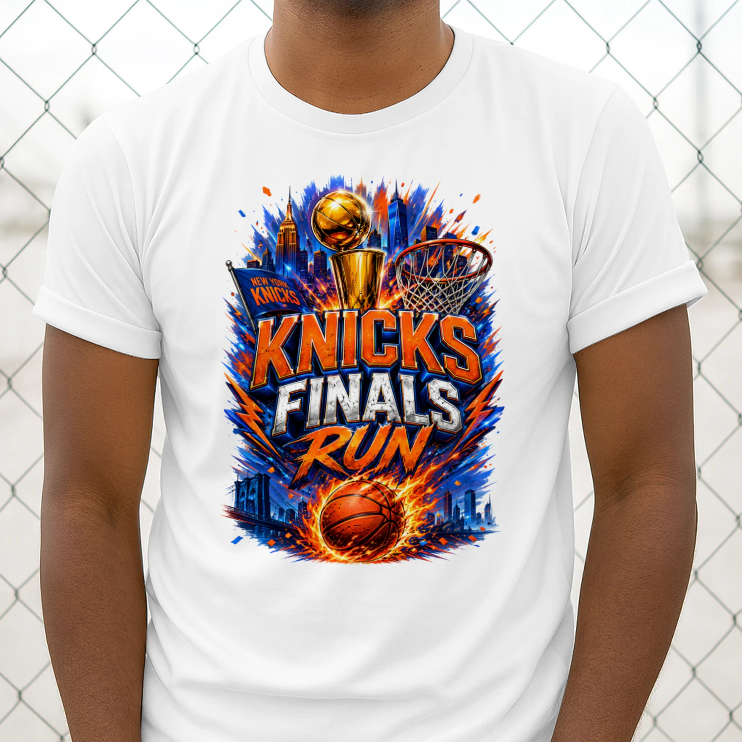 New York Knicks Finals Run Basketball Shirt