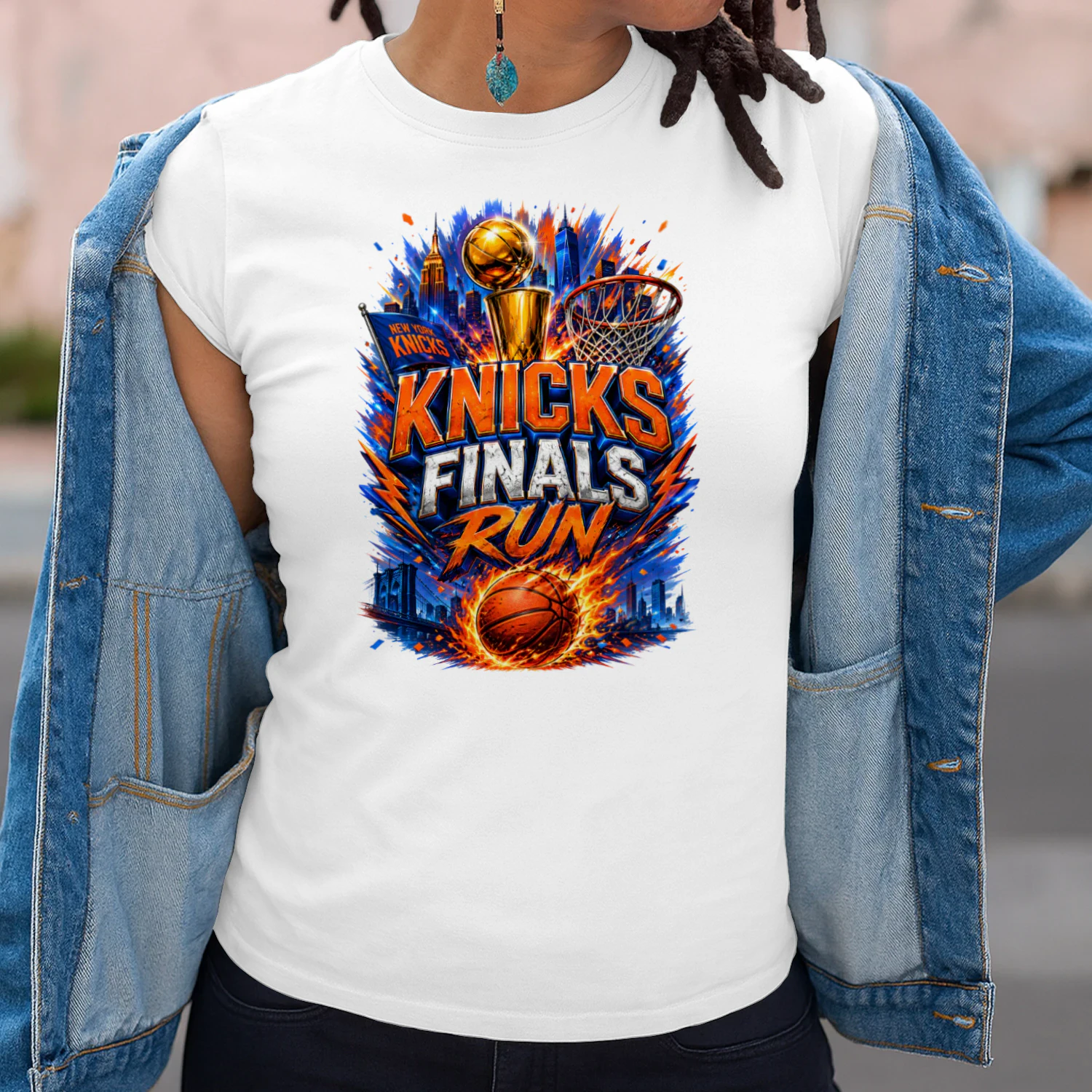 New York Knicks Finals Run Basketball Shirt