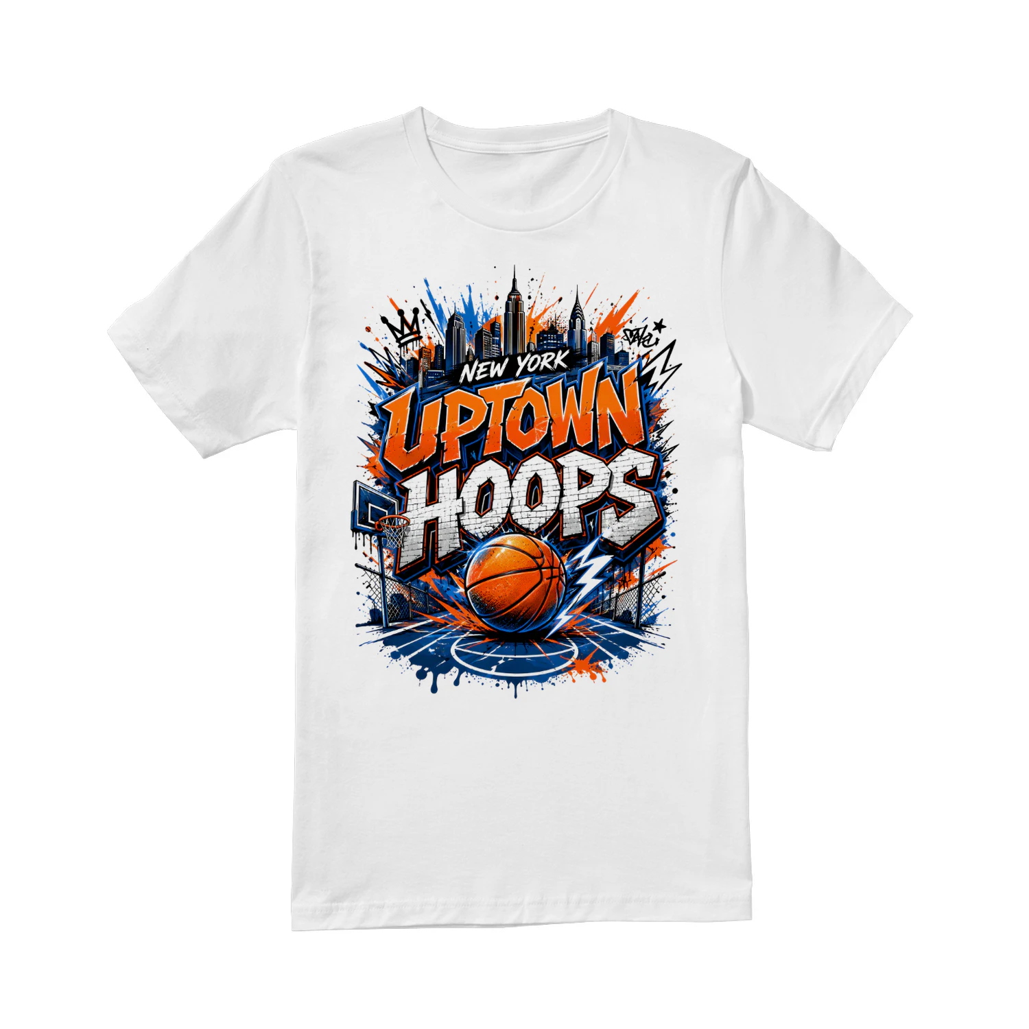 New York Uptown Hoops Basketball Shirt