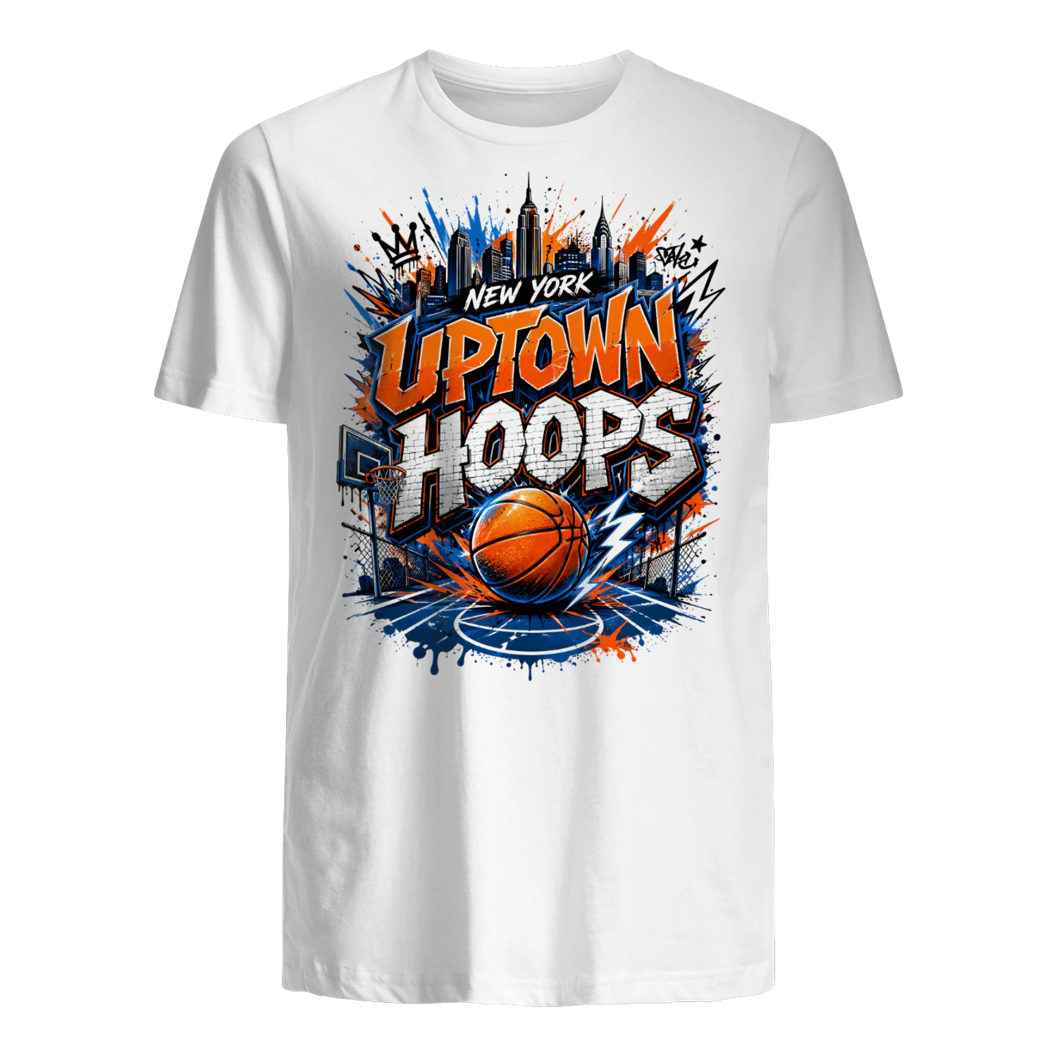 New York Uptown Hoops Basketball Shirt