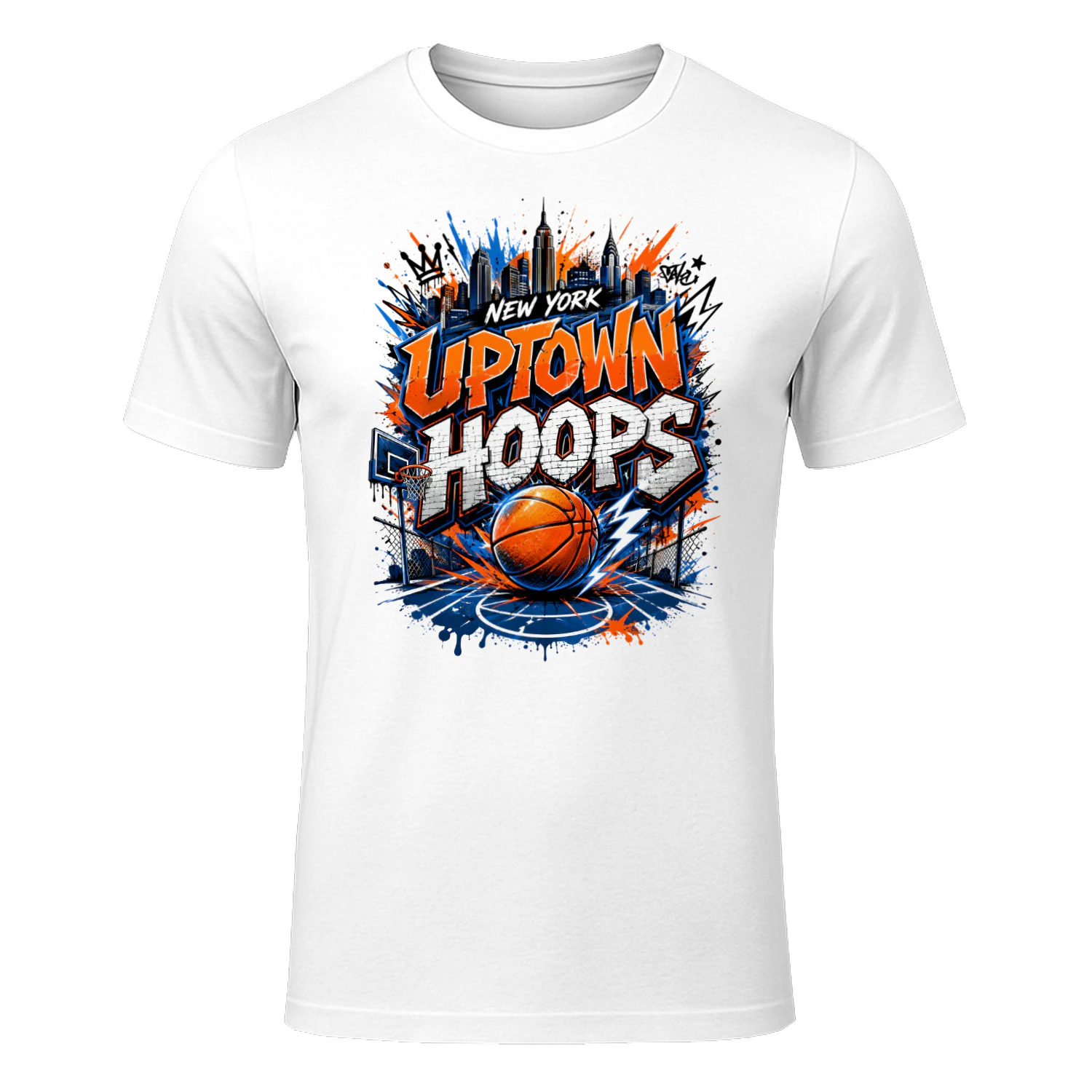 New York Uptown Hoops Basketball Shirt