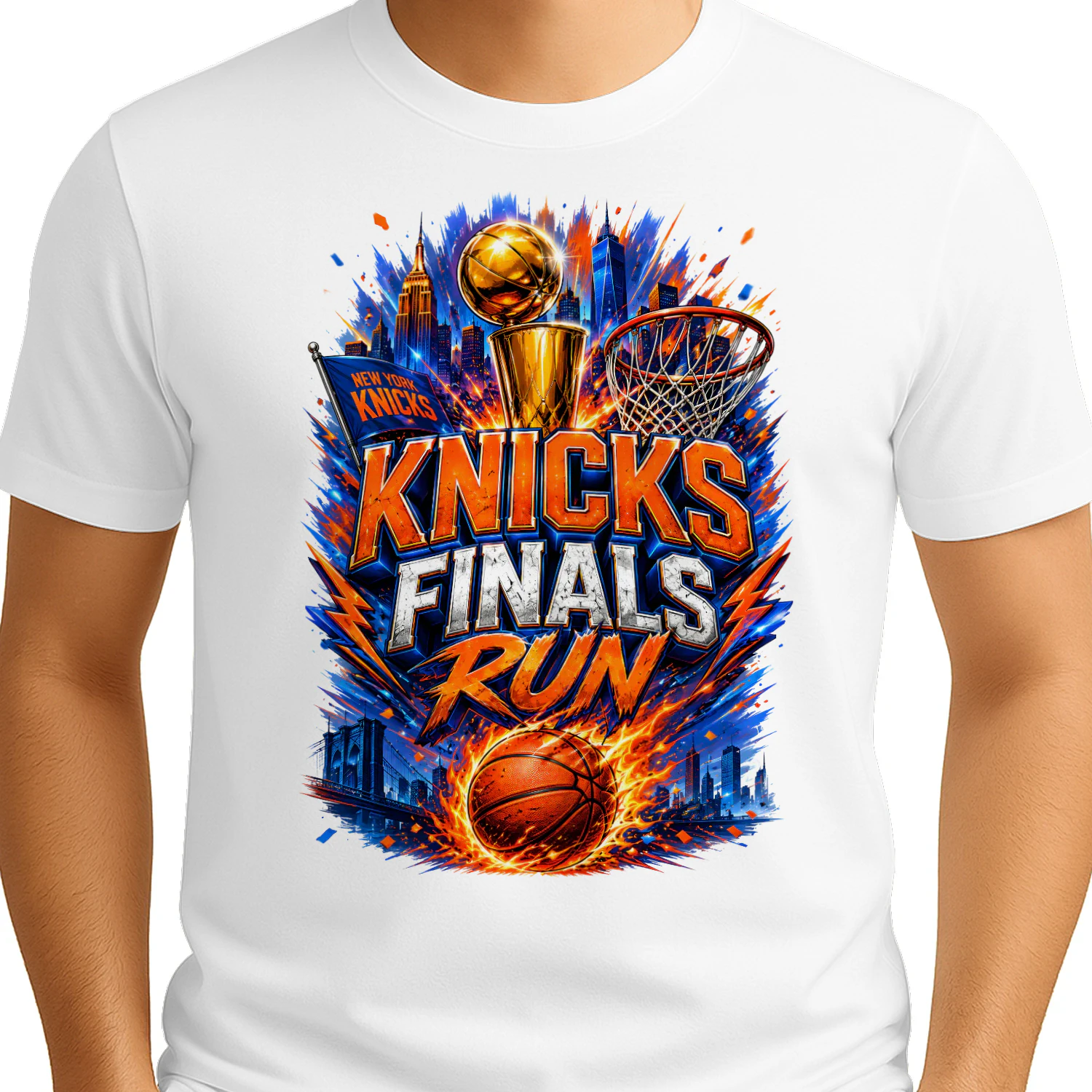 New York Knicks Finals Run Basketball Shirt