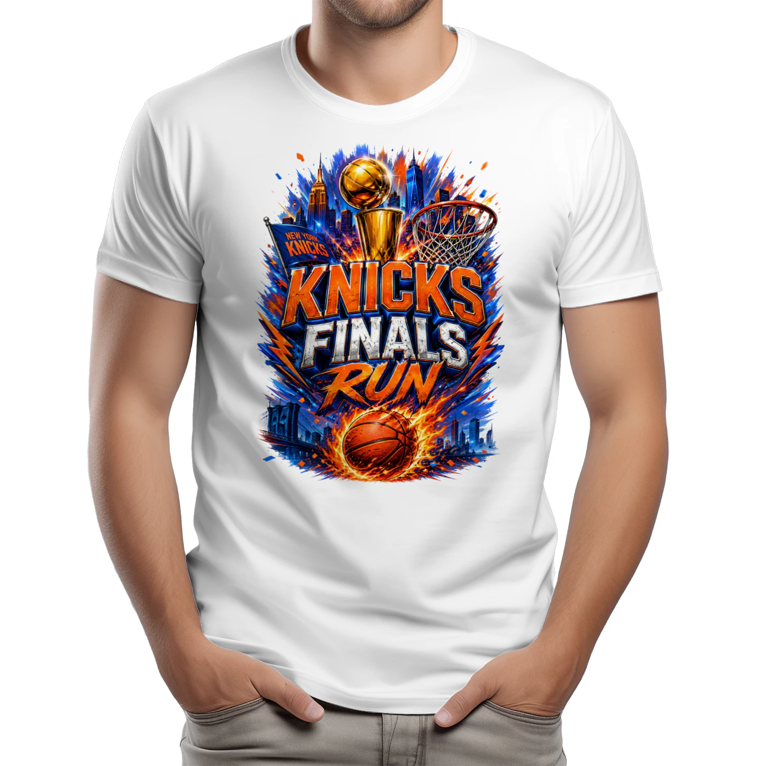 New York Knicks Finals Run Basketball Shirt