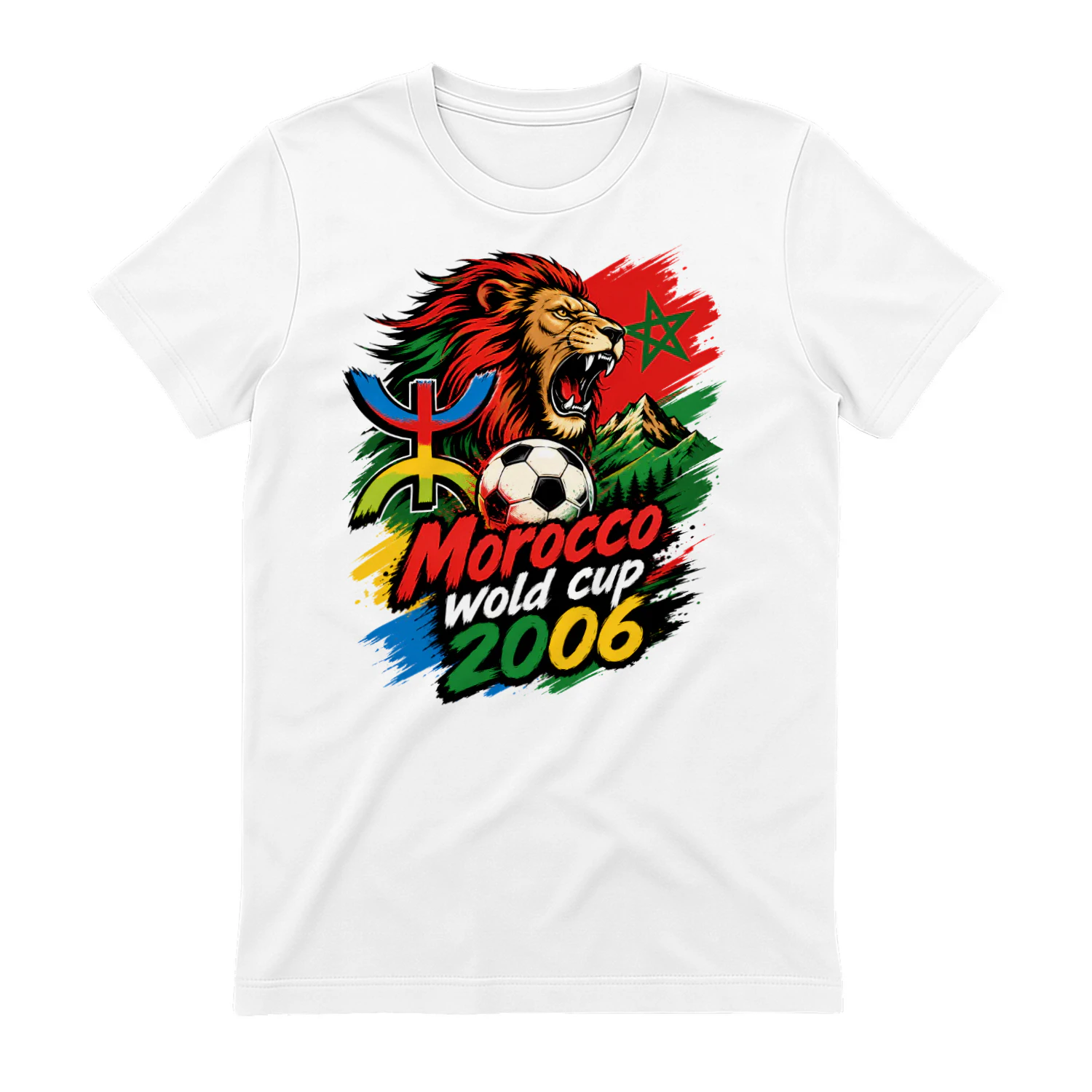 Morocco Amazigh World cup 2026 Classic Unisex T-shirt