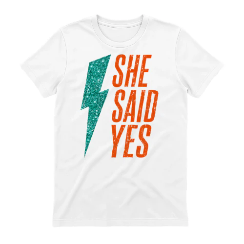 SHE SAID YES Taylor shirt