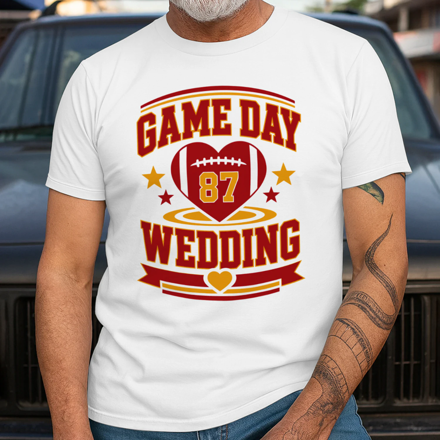 Go Taylor’s Wedding Varsity Football 87 Classic Unisex T-shirt