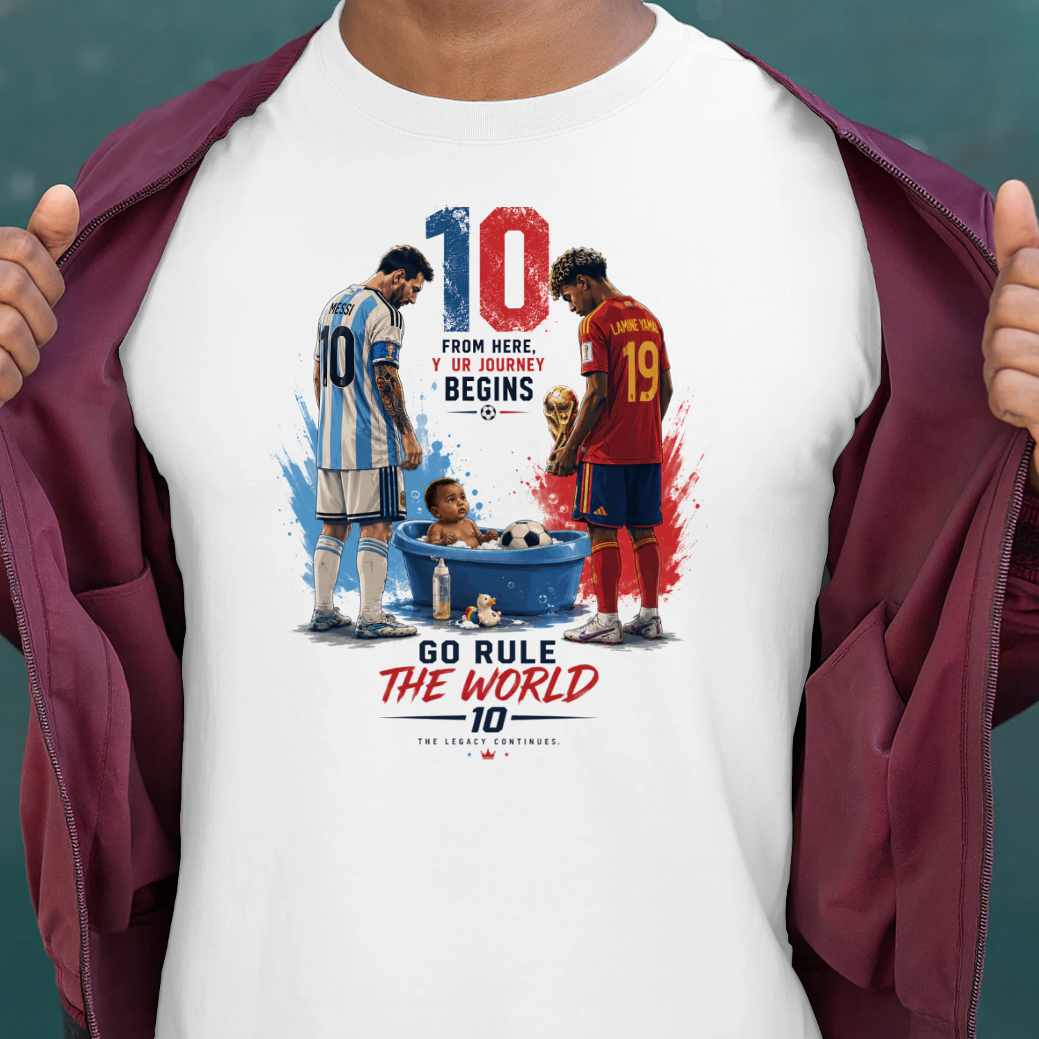 Messi x Yamal Legacy Tee Classic Unisex T-shirt