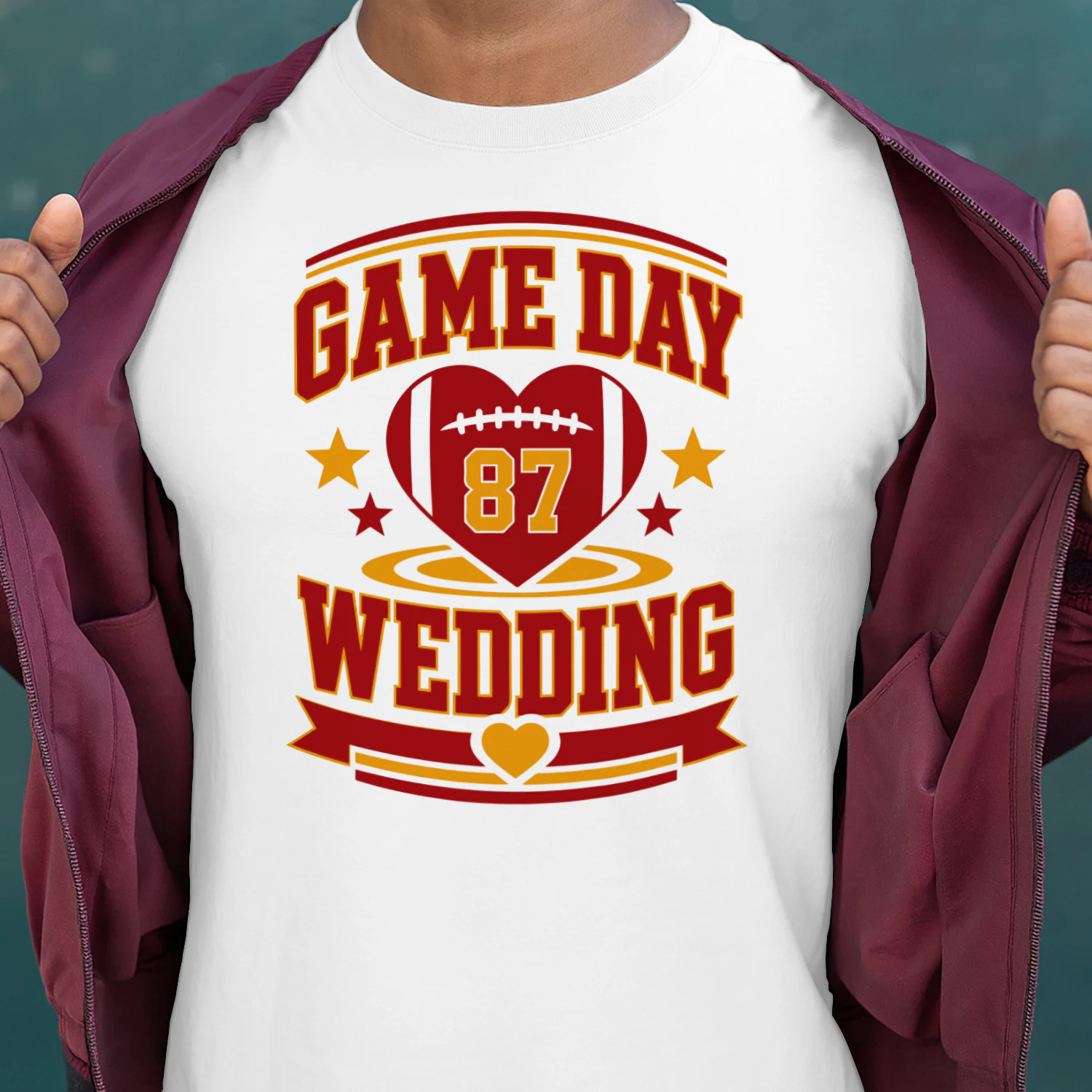 Go Taylor’s Wedding Varsity Football 87 Classic Unisex T-shirt