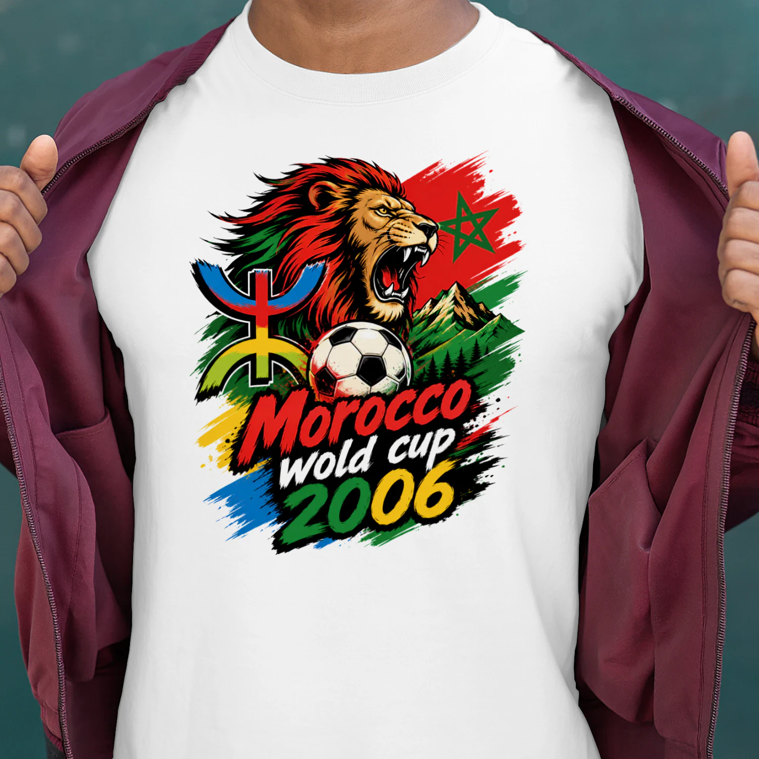 Morocco Amazigh World cup 2026 Classic Unisex T-shirt