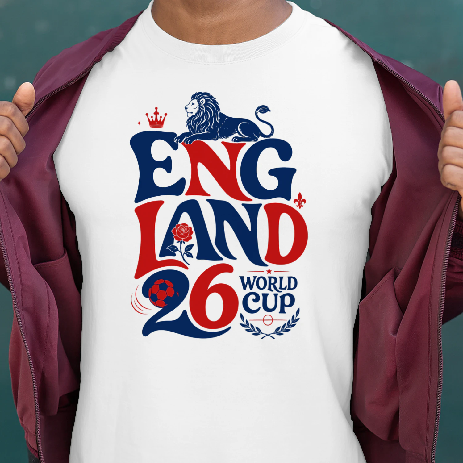 England Fan Shirt 2026 Classic Unisex T-shirt