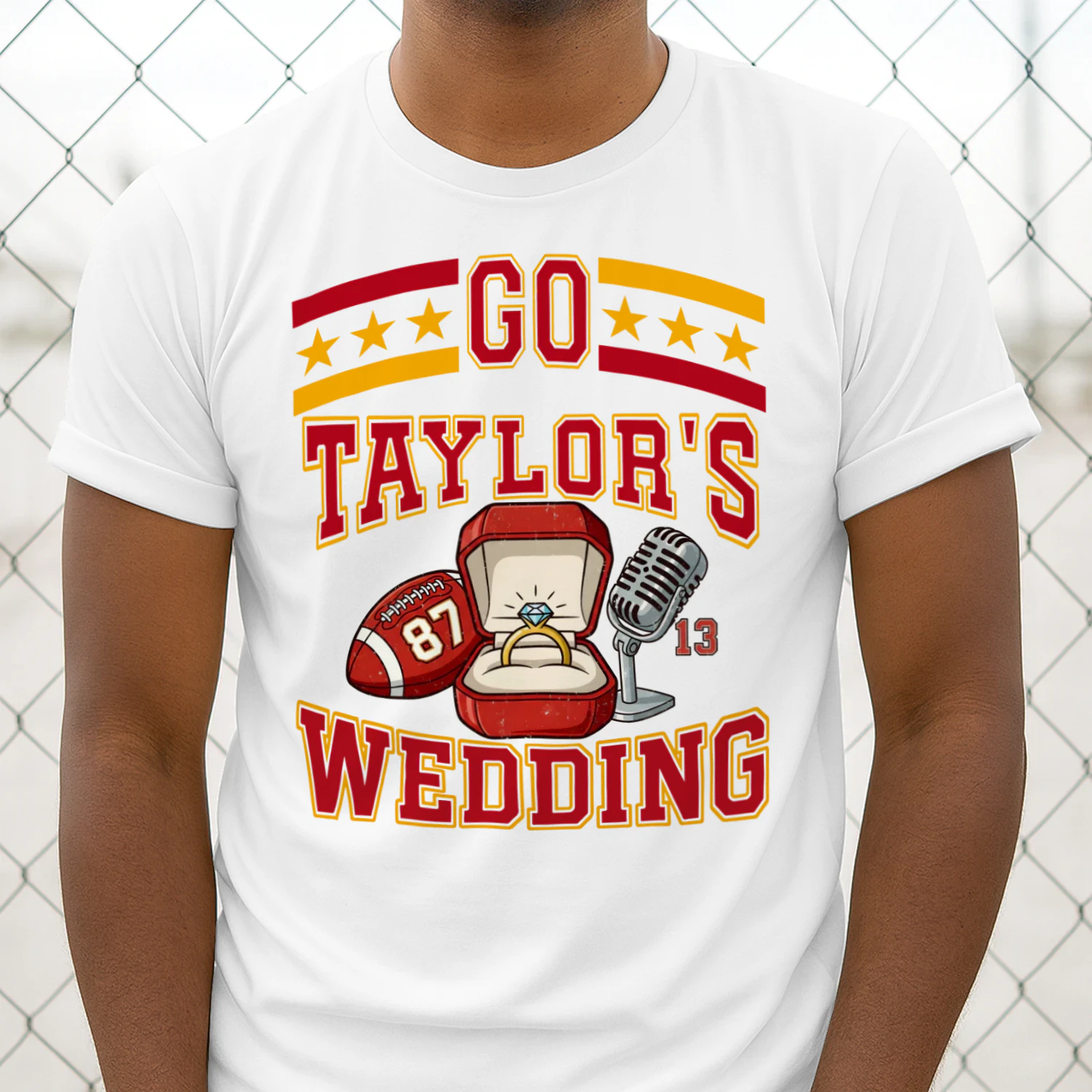 Go Taylor’s Wedding Varsity Football 87 Classic Unisex T-shirt