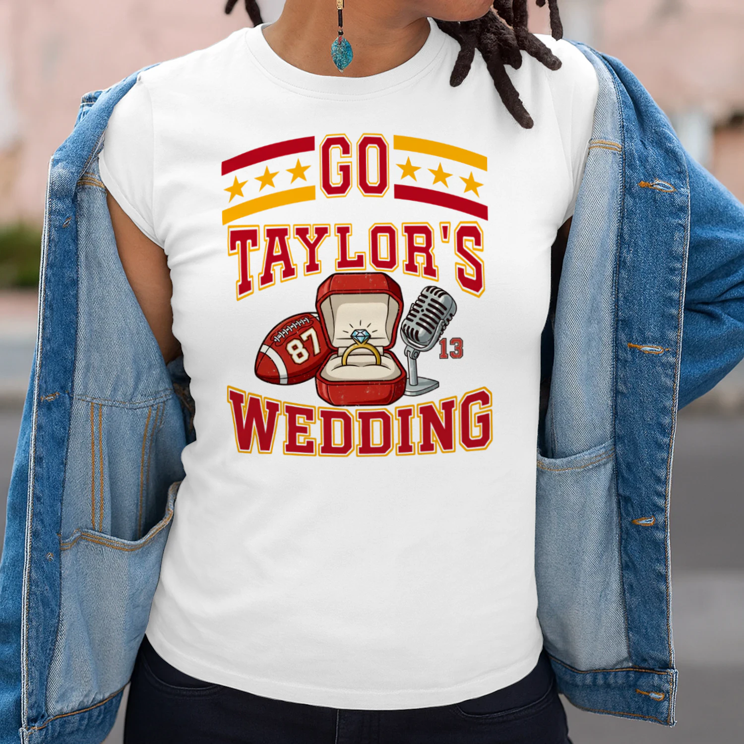 Go Taylor’s Wedding Varsity Football 87 Classic Unisex T-shirt