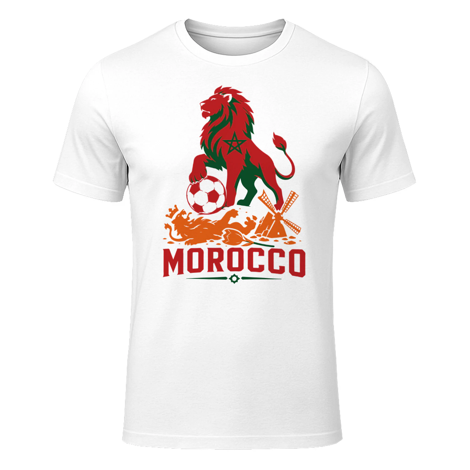 Morocco Atlas Lion Fan Classic Unisex T-shirt