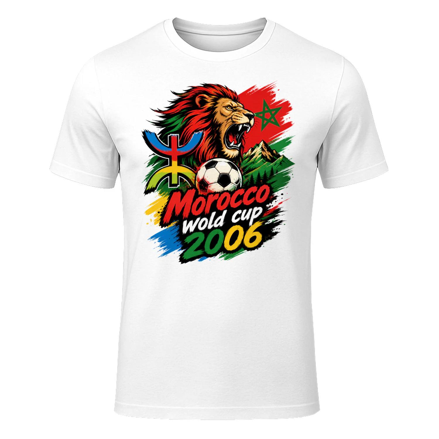 Morocco Amazigh World cup 2026 Classic Unisex T-shirt