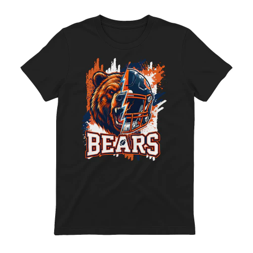 Chicago Bears Football Spirit Graphic T-Shirt