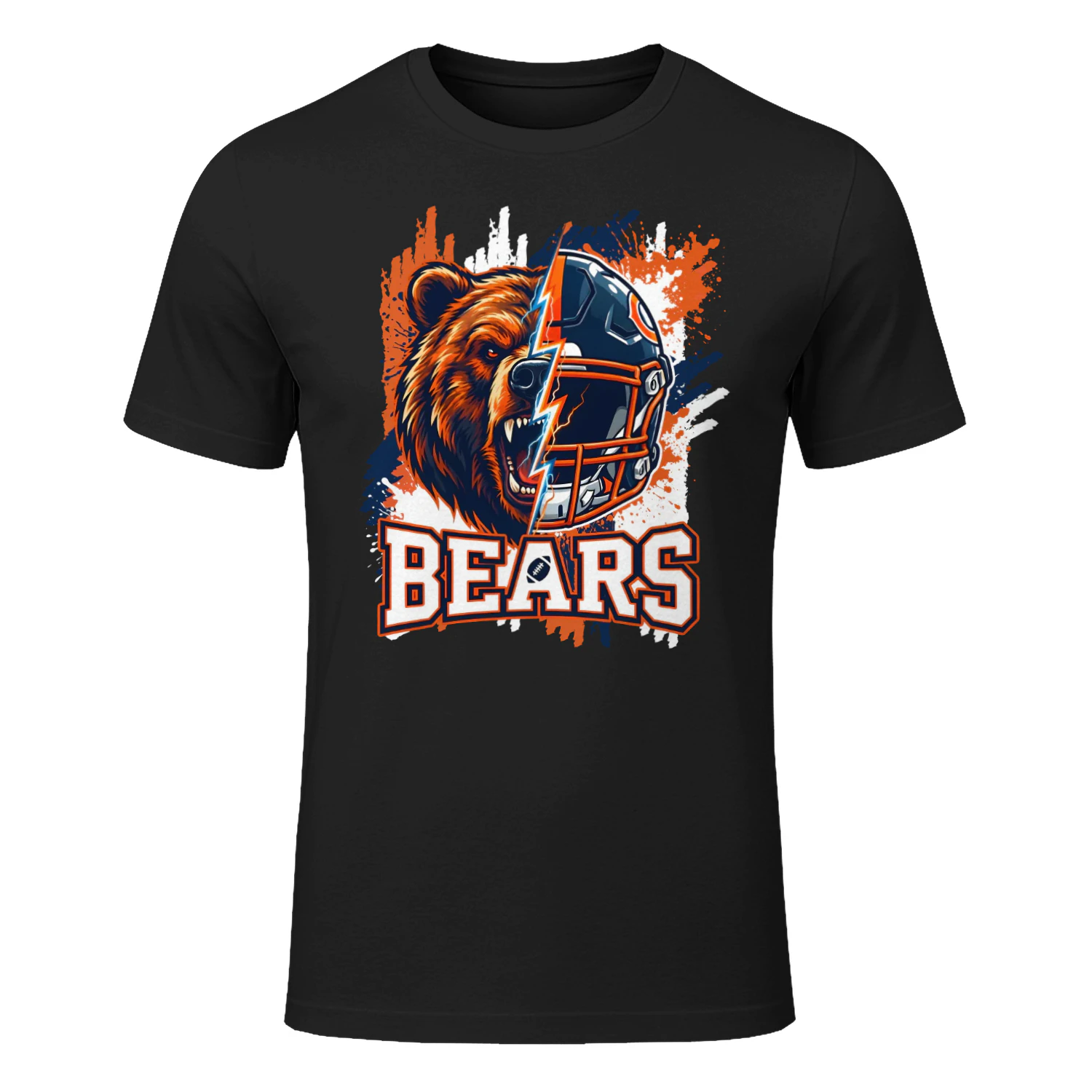 Bears Football Spirit Graphic T-shirt