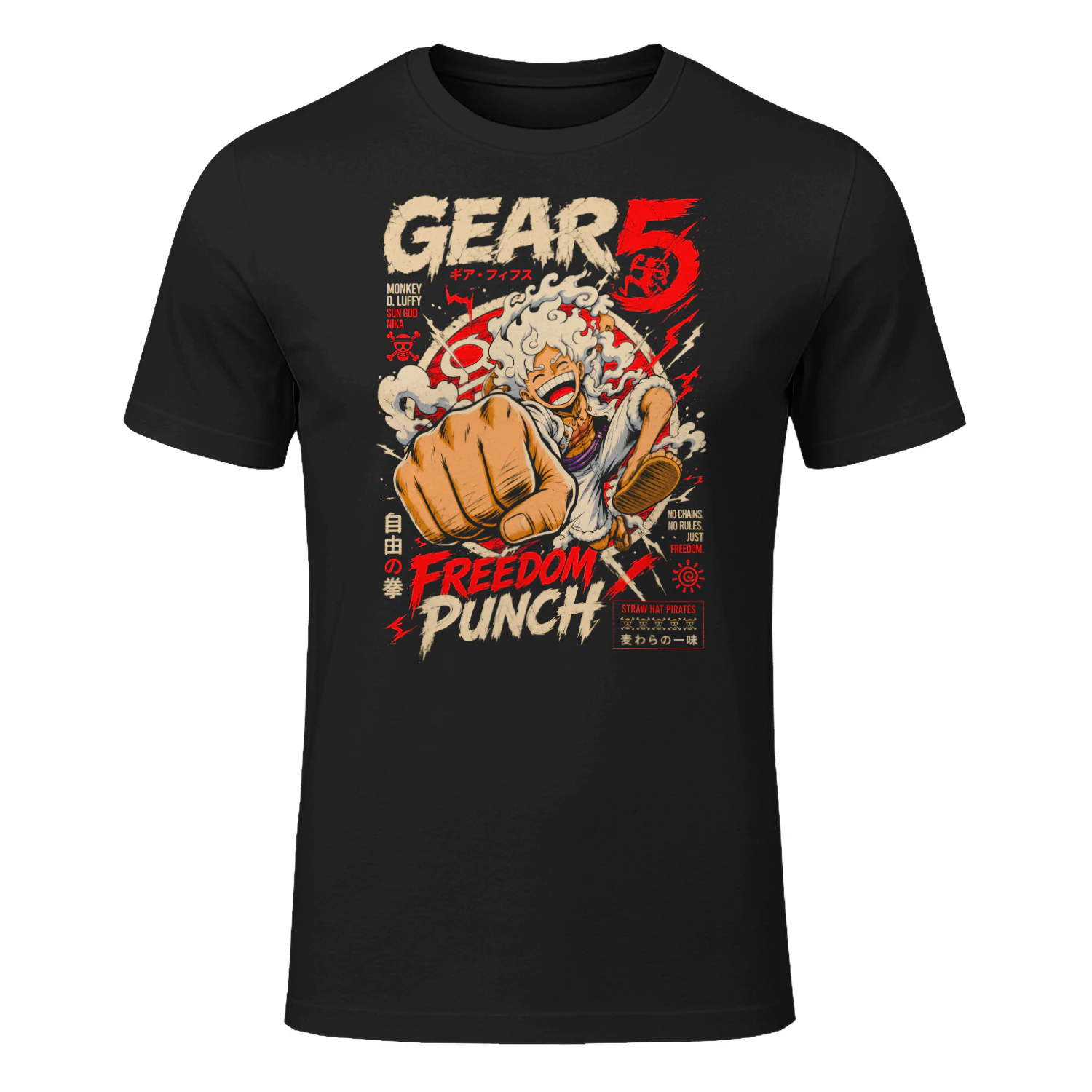 Gear 5 Luffy One Piece Classic Unisex T-shirt