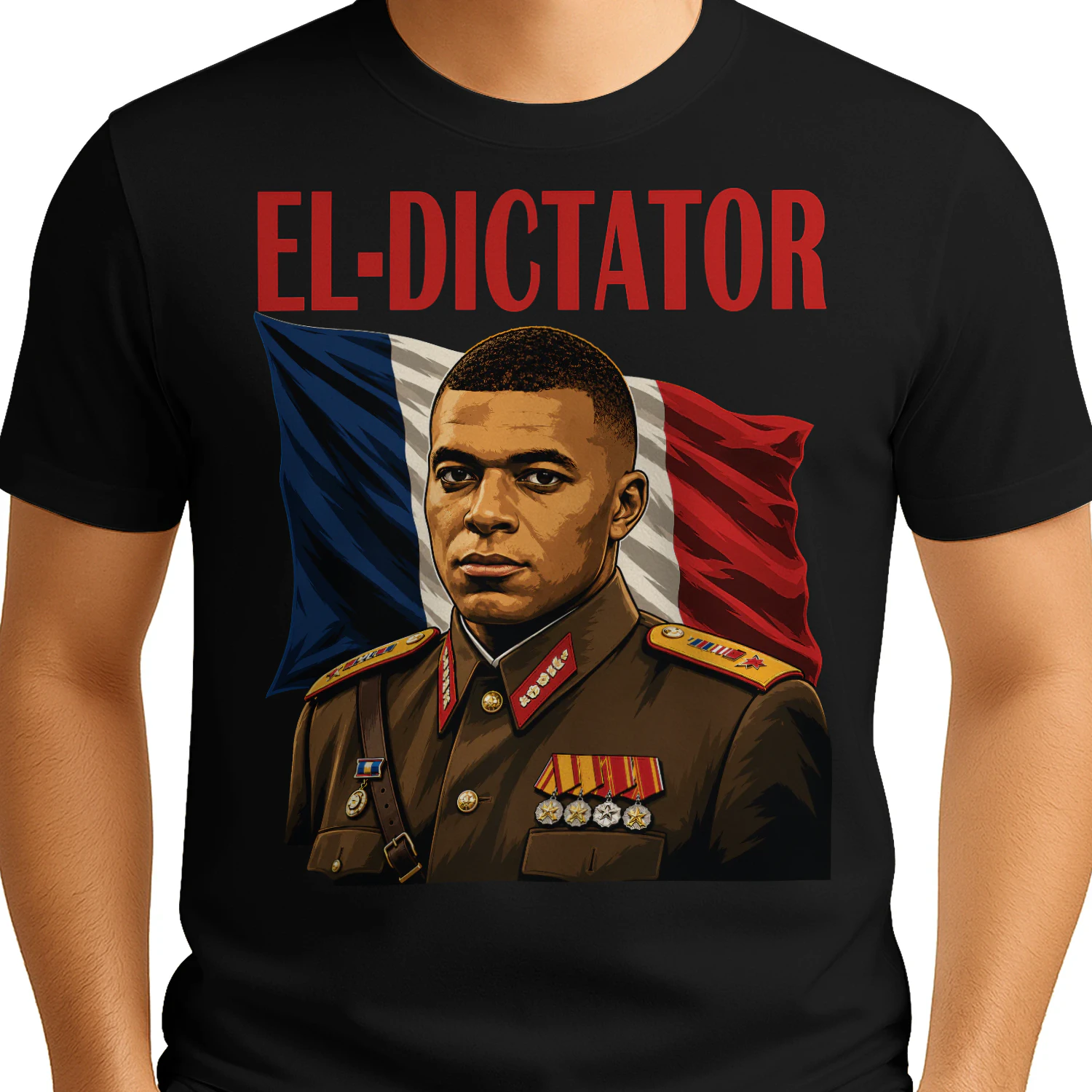 Kylian Mbappe "The Dictator" Bootleg Classic Unisex T-shirt