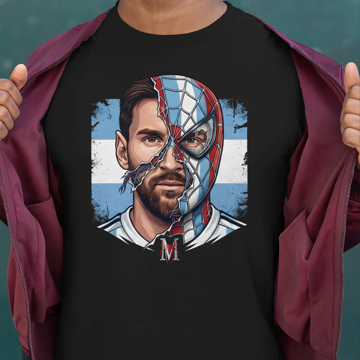 Messi Spider-Man Brand New Day Classic Unisex T-shirt