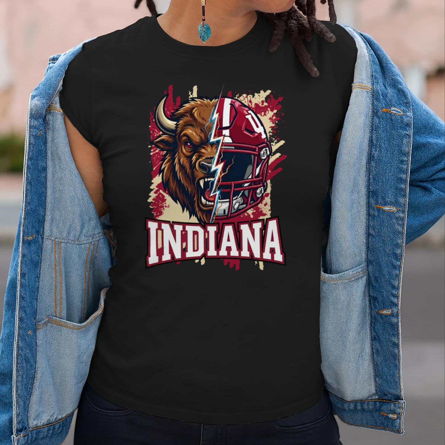 Indiana Hoosiers Football Classic Unisex T-shirt